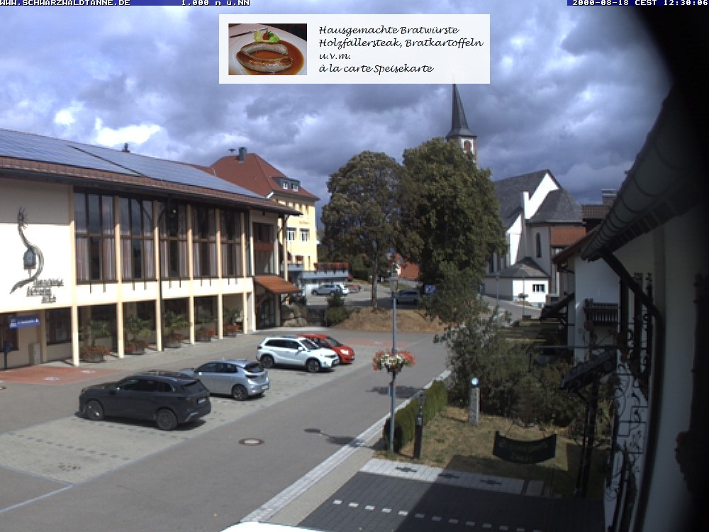Archiv Foto Webcam Schönwald: Blick vom Gasthof Schwarzwaldtanne