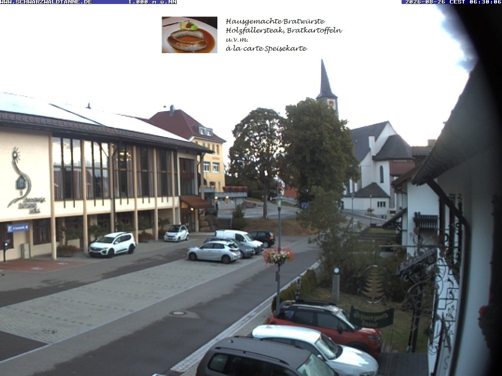 Archiv Foto Webcam Schönwald: Blick vom Gasthof Schwarzwaldtanne