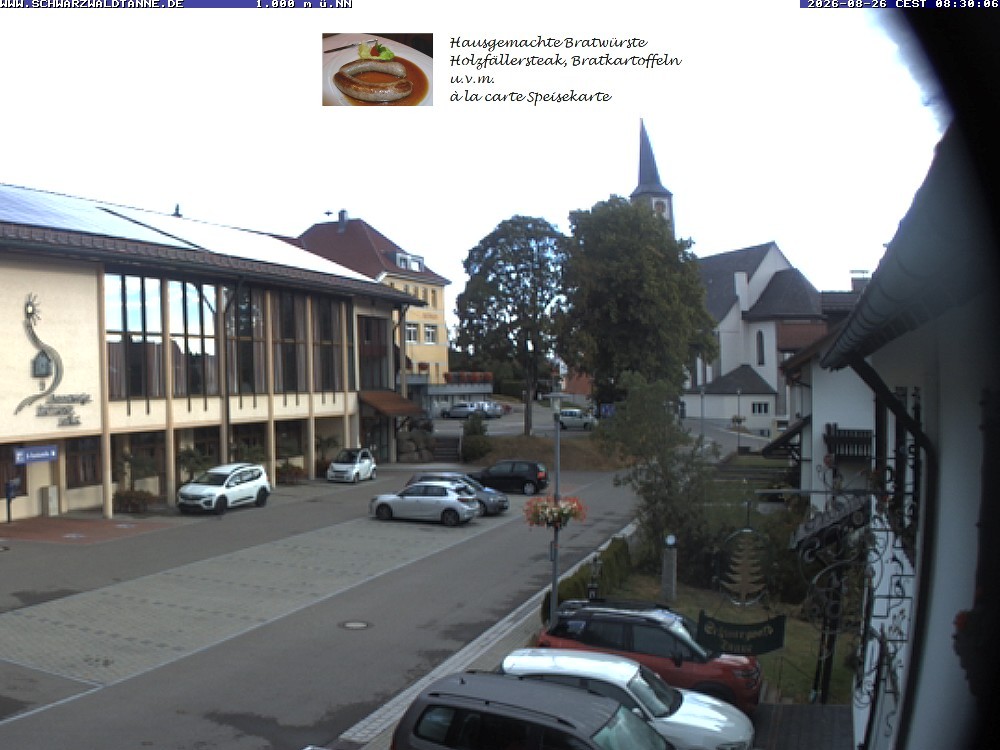 Archiv Foto Webcam Schönwald: Blick vom Gasthof Schwarzwaldtanne