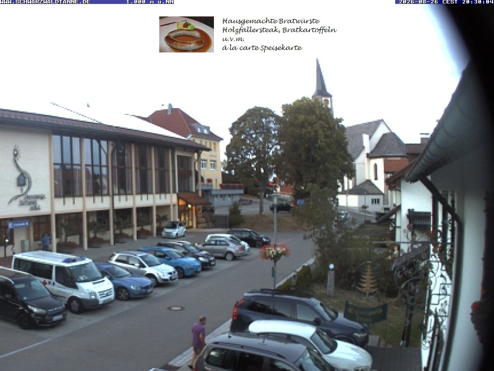 Archiv Foto Webcam Schönwald: Blick vom Gasthof Schwarzwaldtanne