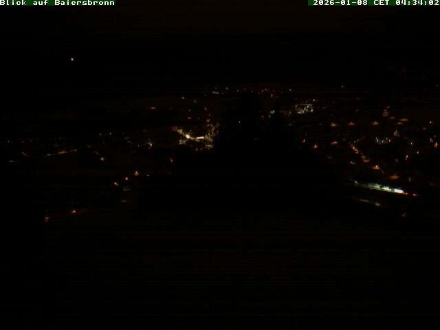 Archiv Foto Webcam Baiersbronn im Schwarzwald