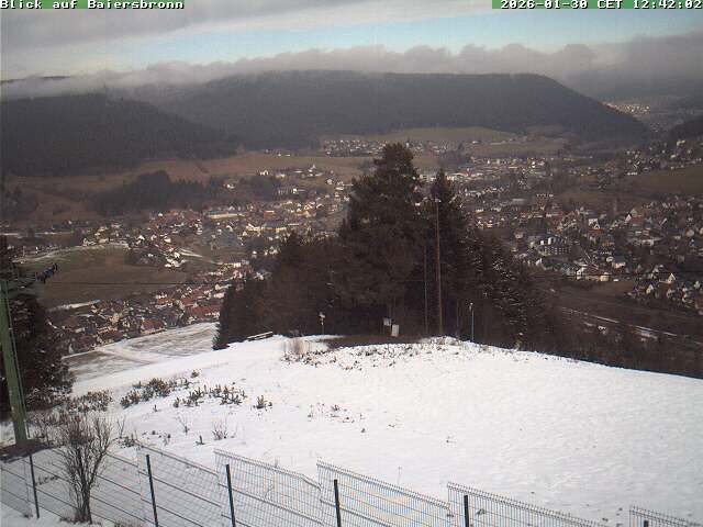Archived image Webcam Baiersbronn