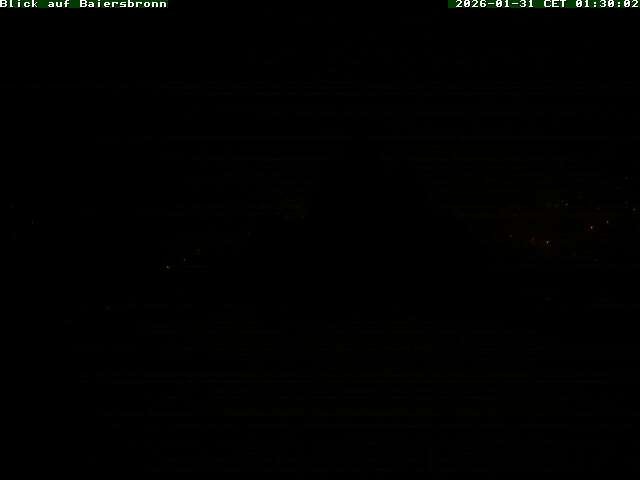 Archived image Webcam Baiersbronn