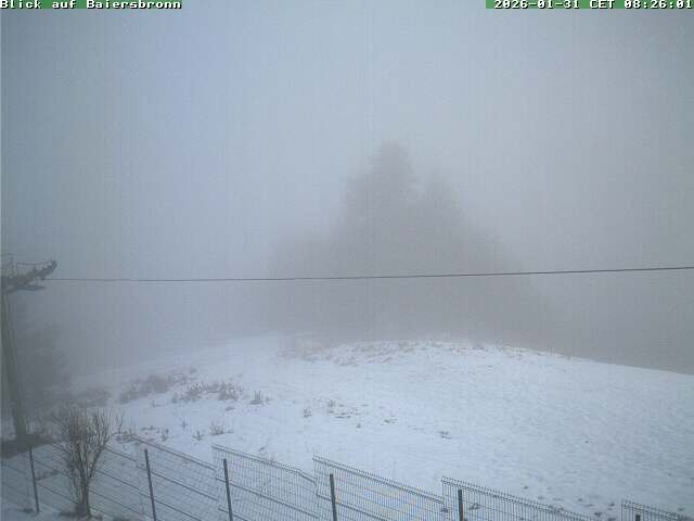 Archived image Webcam Baiersbronn