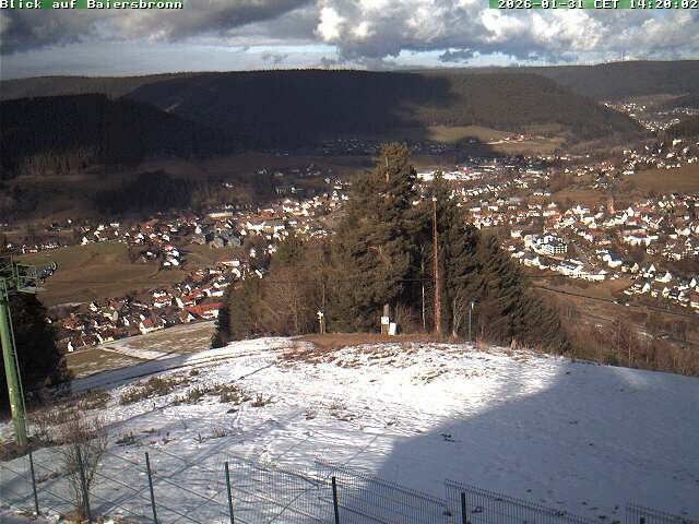 Archived image Webcam Baiersbronn