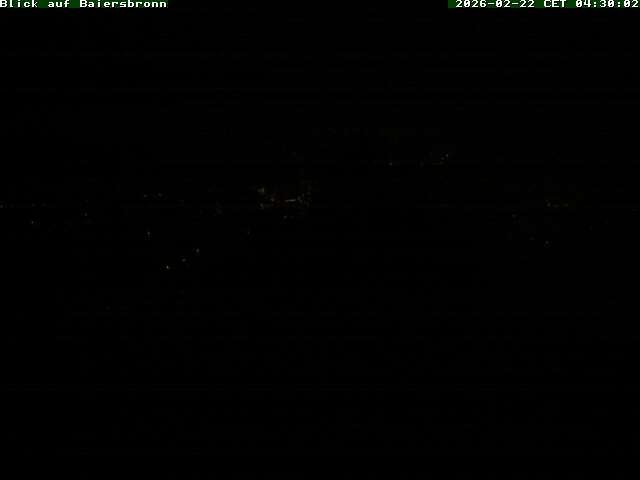 Archiv Foto Webcam Baiersbronn im Schwarzwald
