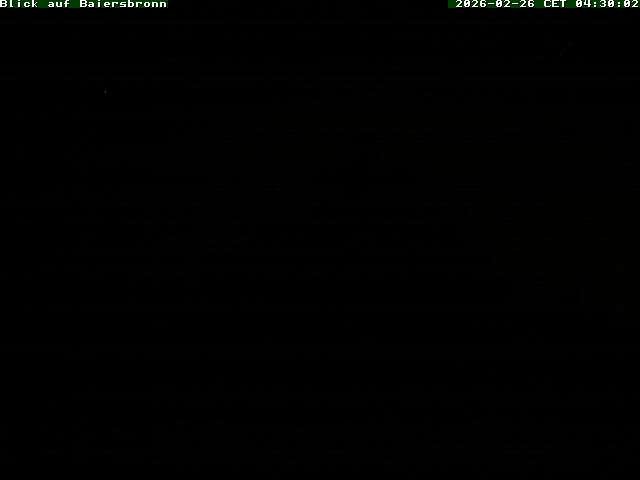Archived image Webcam Baiersbronn
