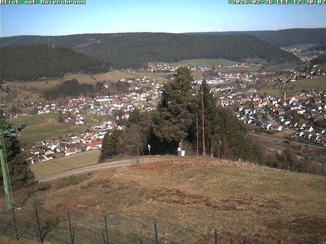 Archived image Webcam Baiersbronn