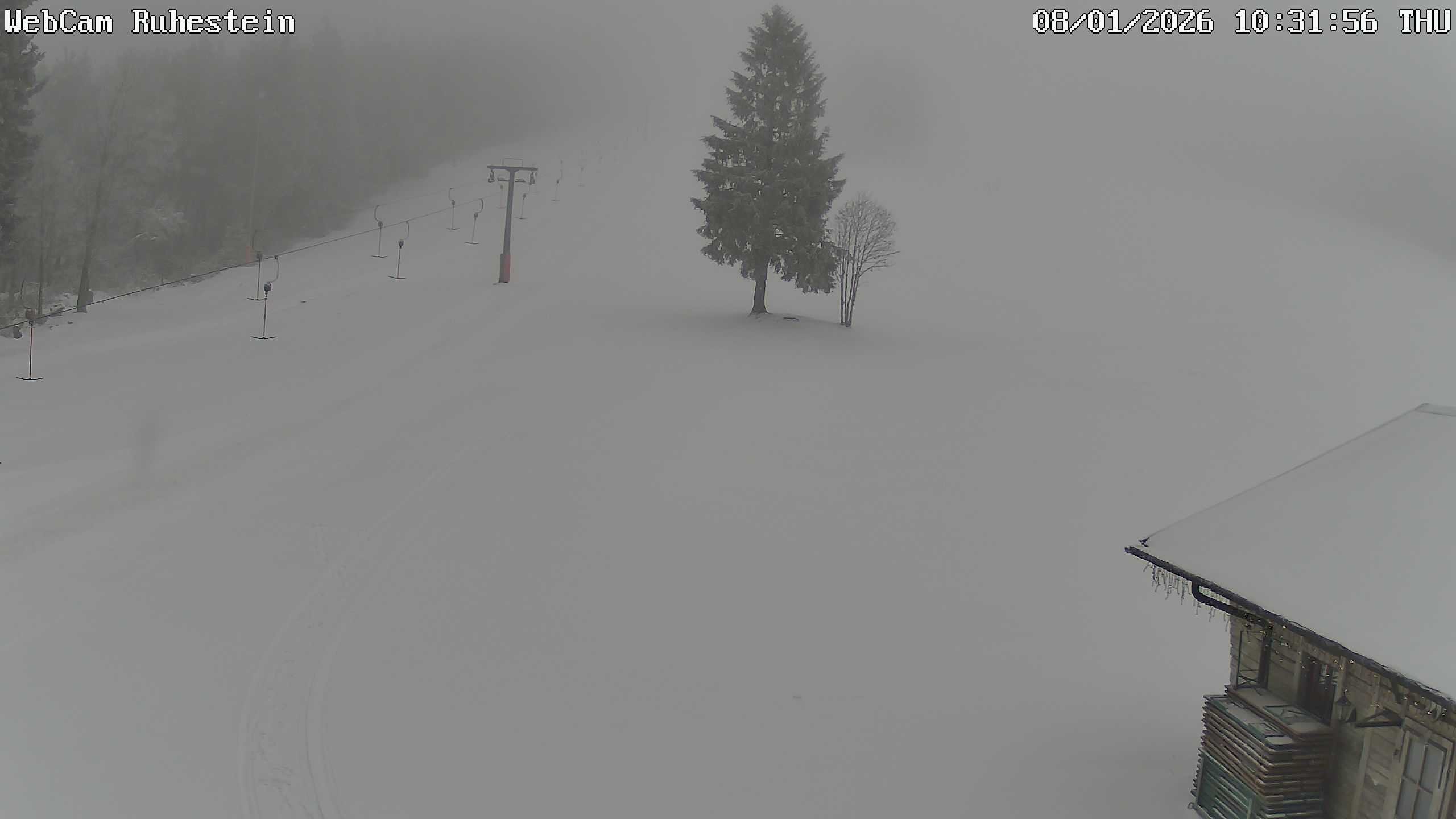 Archiv Foto Webcam Baiersbronn: Skilift Ruhestein