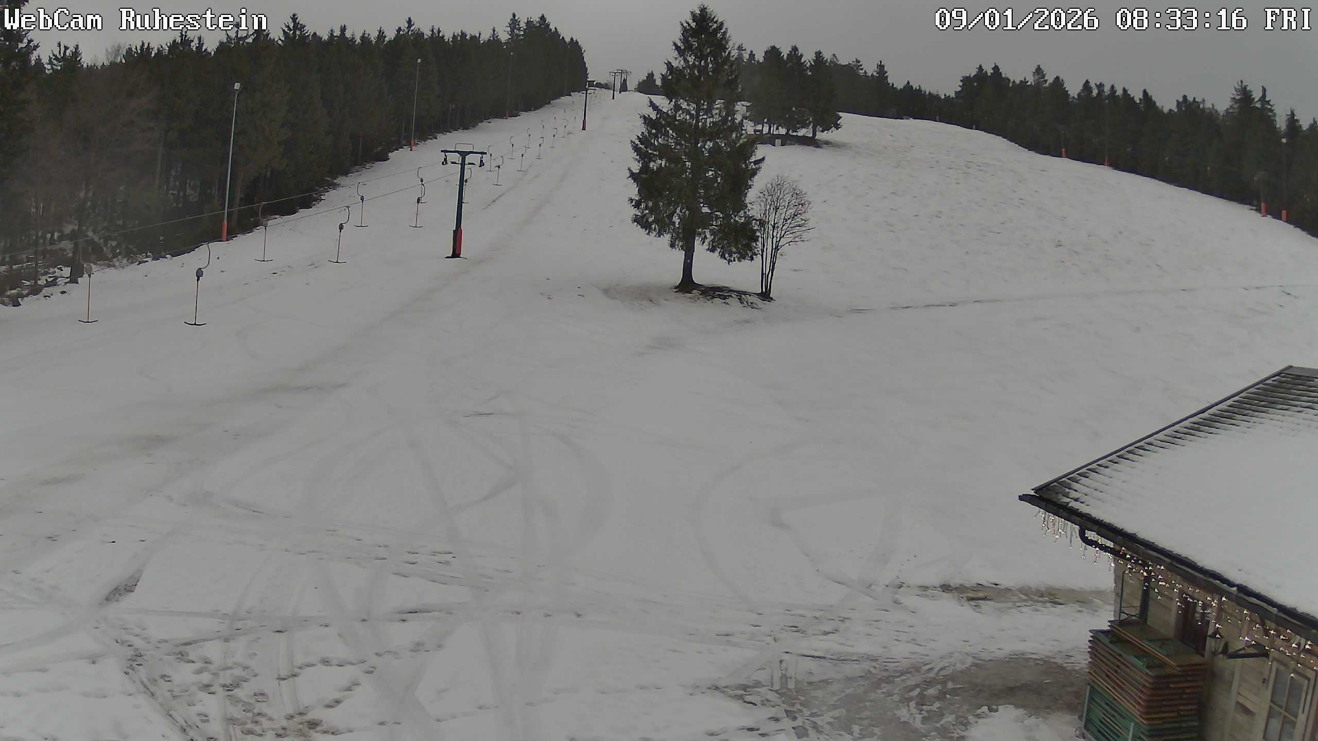 Archiv Foto Webcam Baiersbronn: Skilift Ruhestein