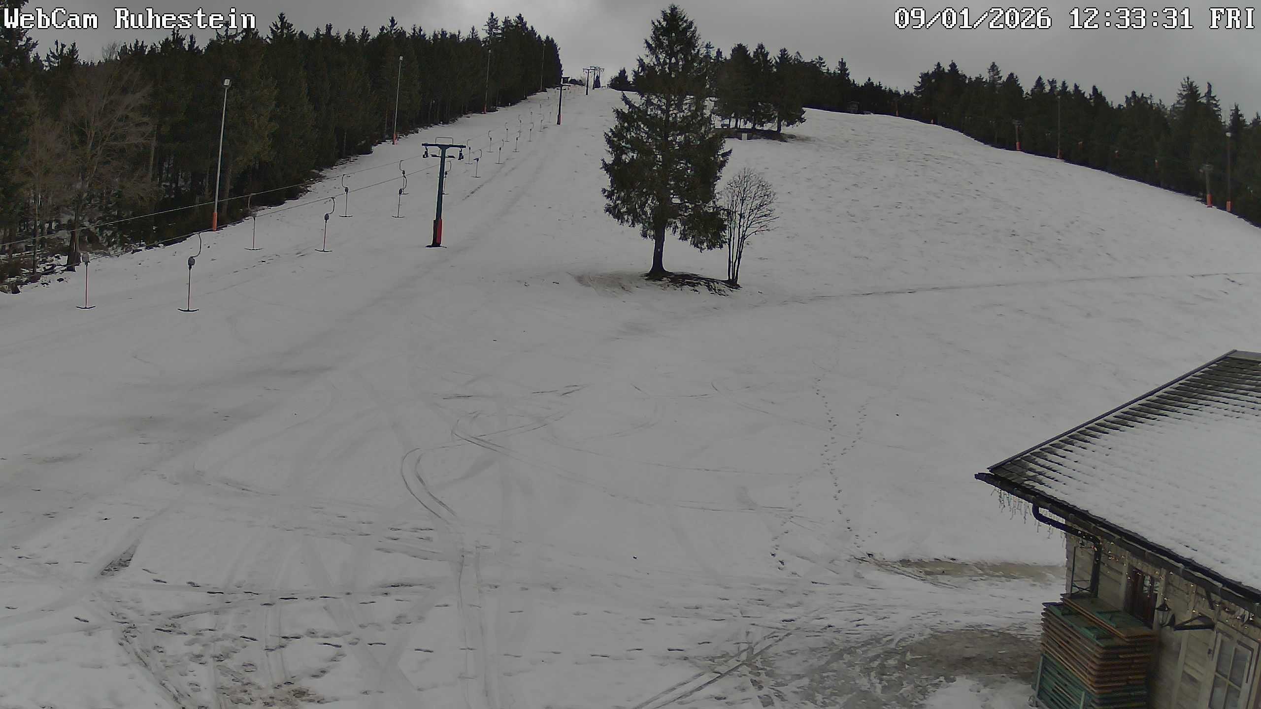 Archiv Foto Webcam Baiersbronn: Skilift Ruhestein