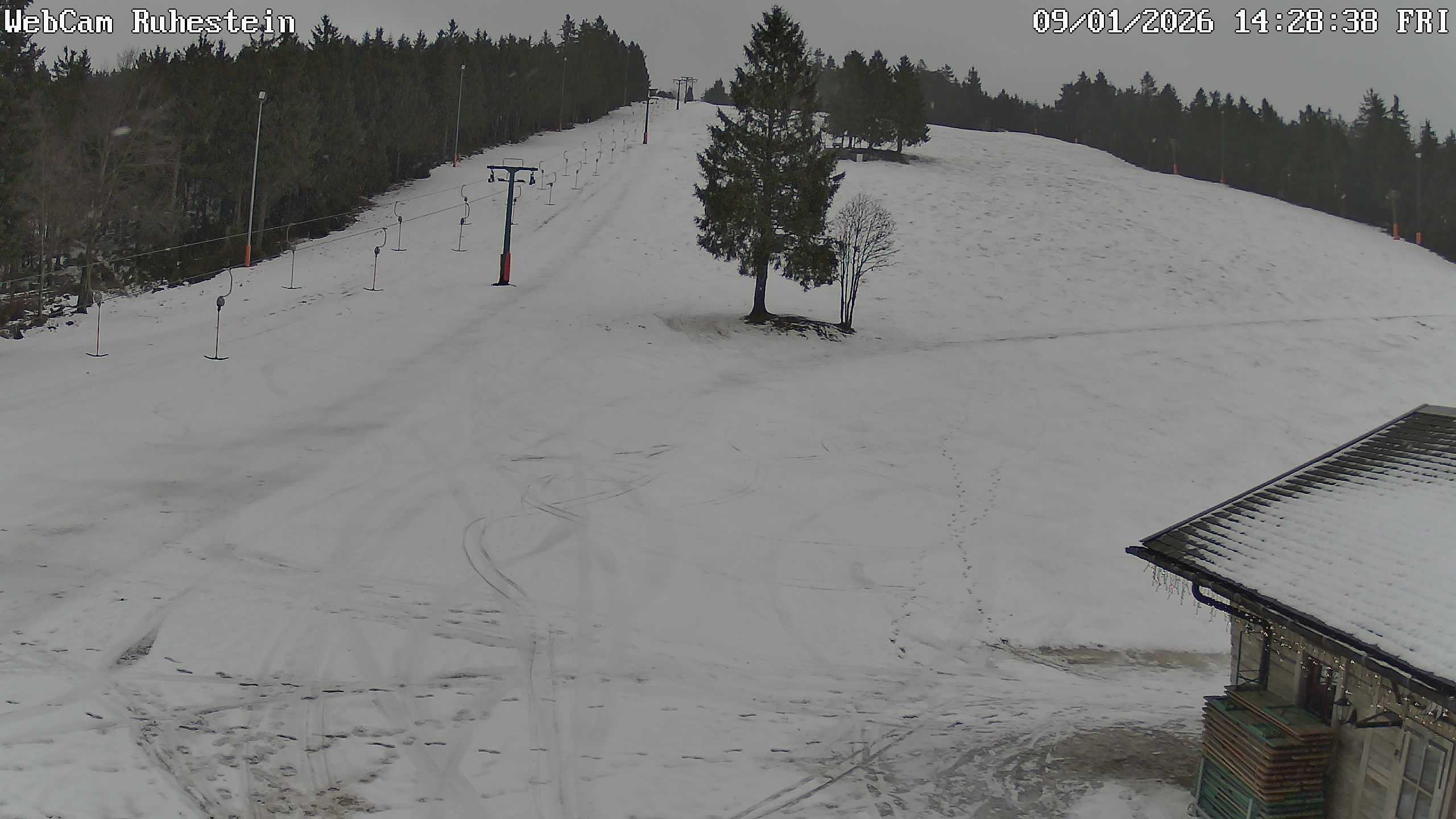Archiv Foto Webcam Baiersbronn: Skilift Ruhestein