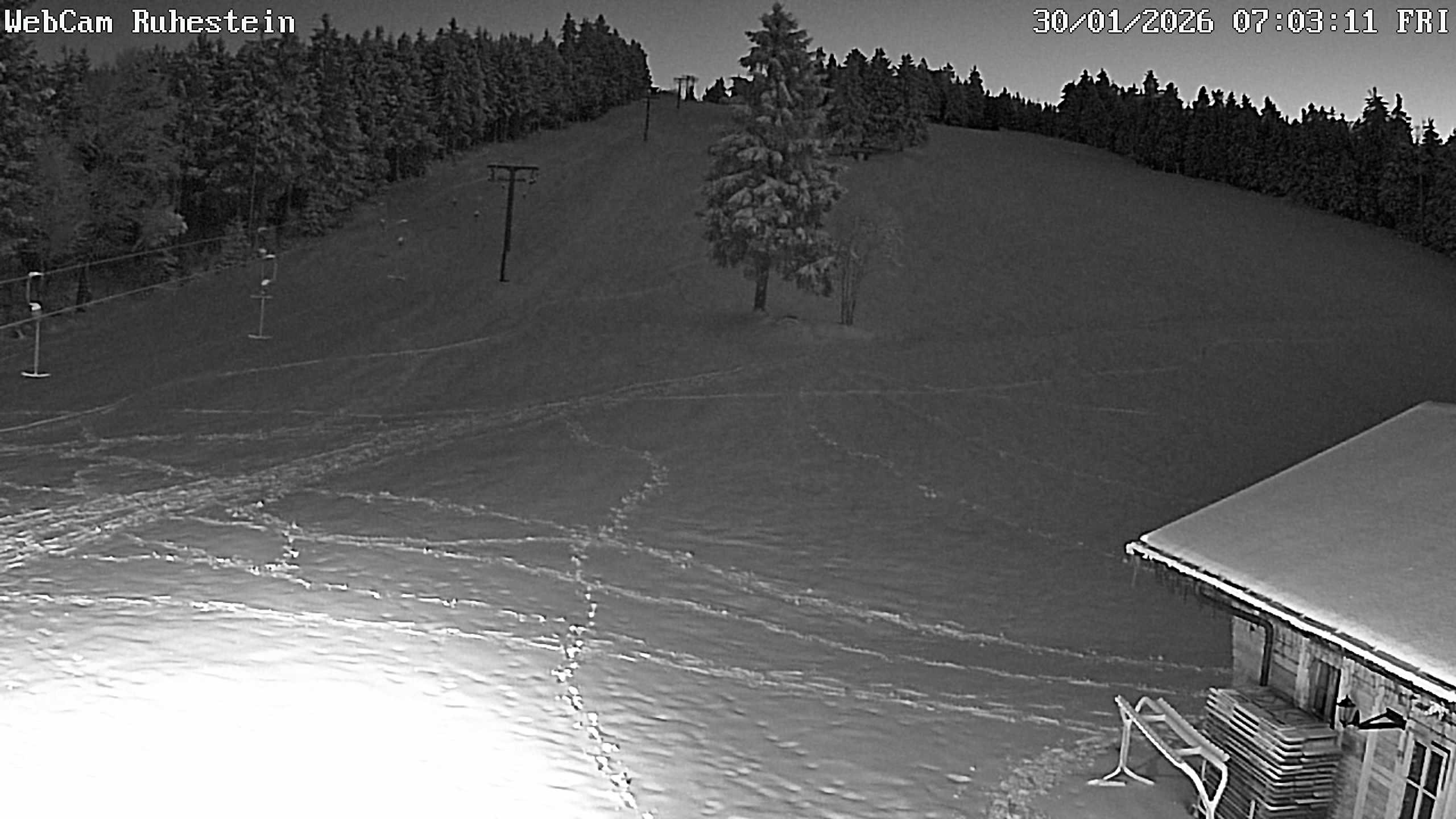 Archiv Foto Webcam Baiersbronn: Skilift Ruhestein