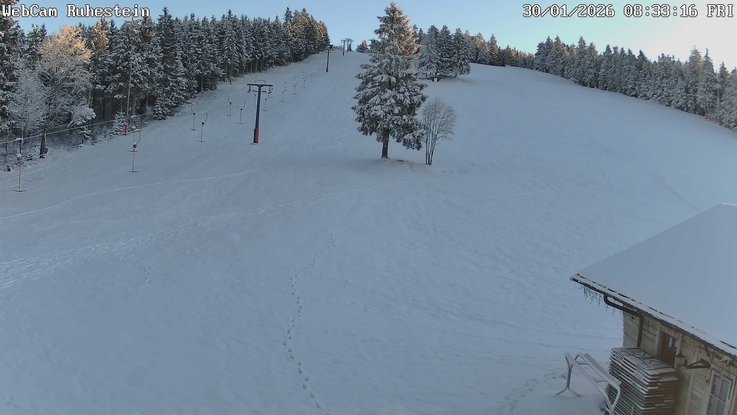 Archiv Foto Webcam Baiersbronn: Skilift Ruhestein