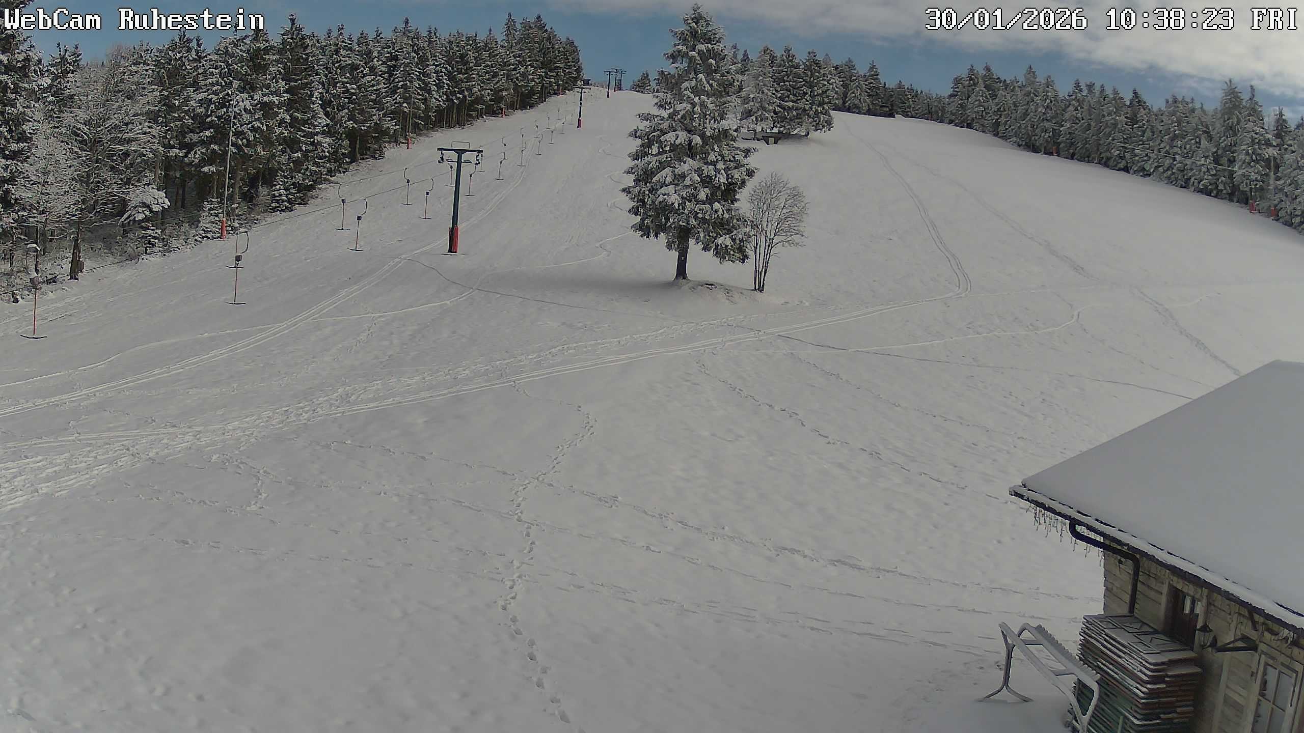 Archiv Foto Webcam Baiersbronn: Skilift Ruhestein