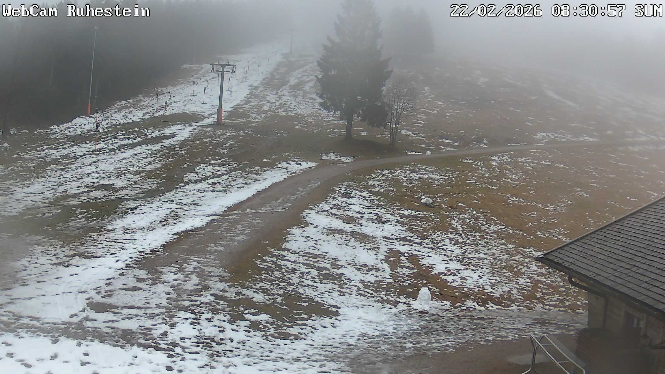 Archiv Foto Webcam Baiersbronn: Skilift Ruhestein