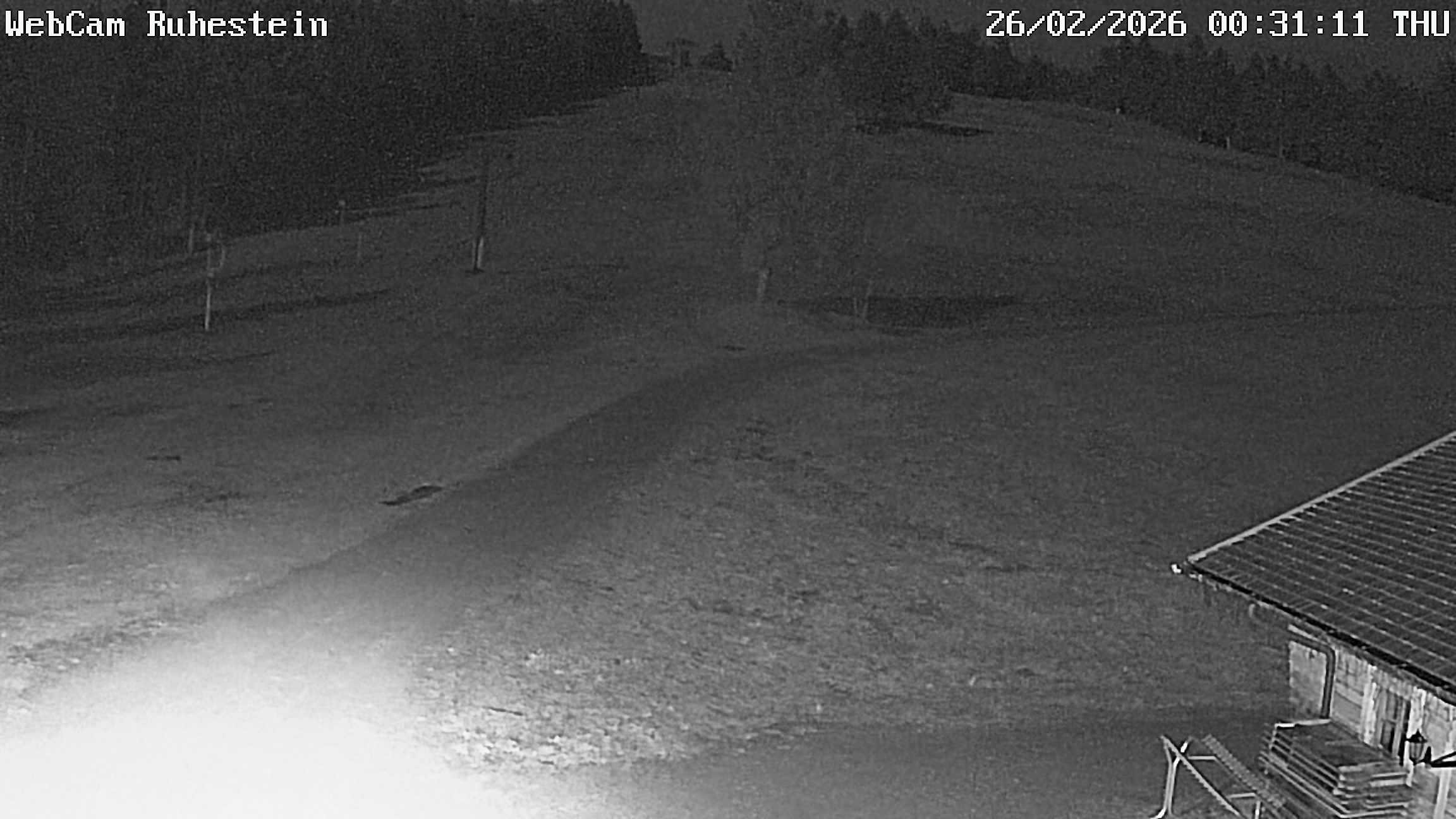 Archived image Webcam Baiersbronn: ski lift Ruhestein