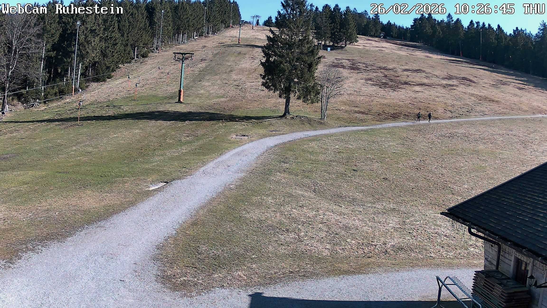 Archived image Webcam Baiersbronn: ski lift Ruhestein