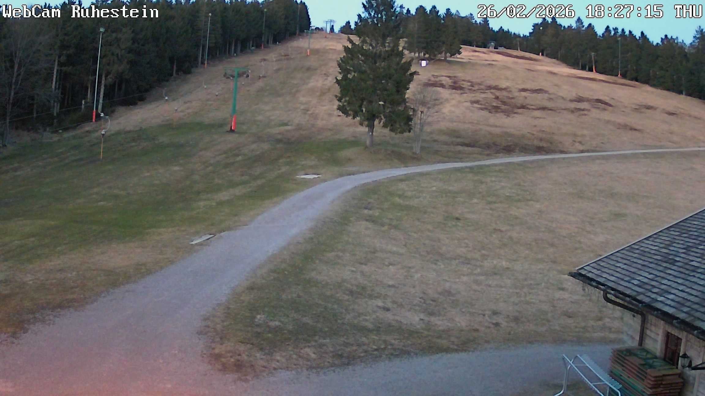 Archived image Webcam Baiersbronn: ski lift Ruhestein