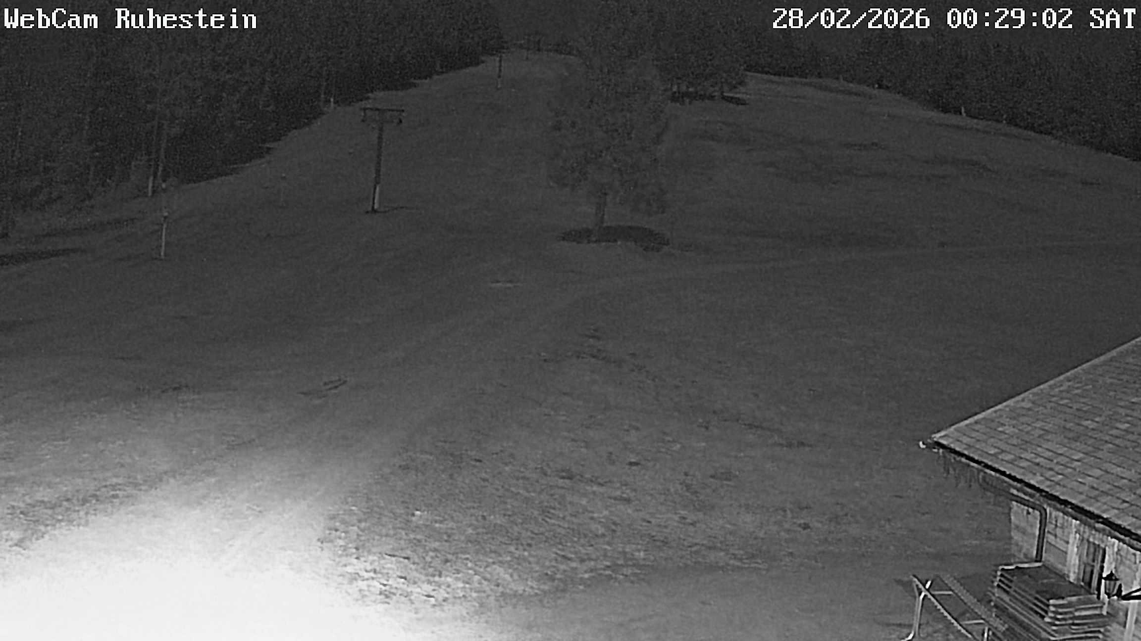 Archived image Webcam Baiersbronn: ski lift Ruhestein