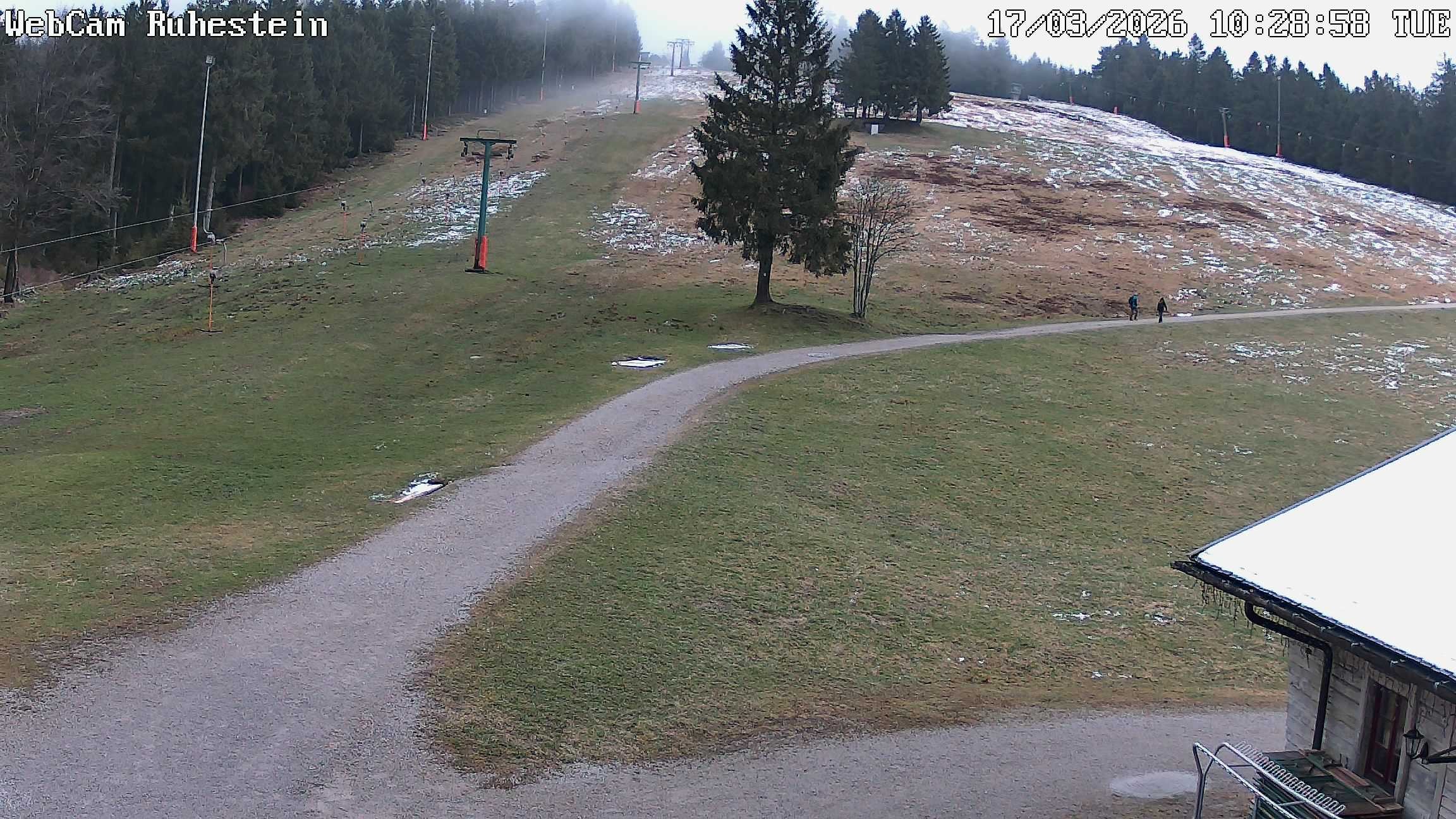 Archived image Webcam Baiersbronn: ski lift Ruhestein