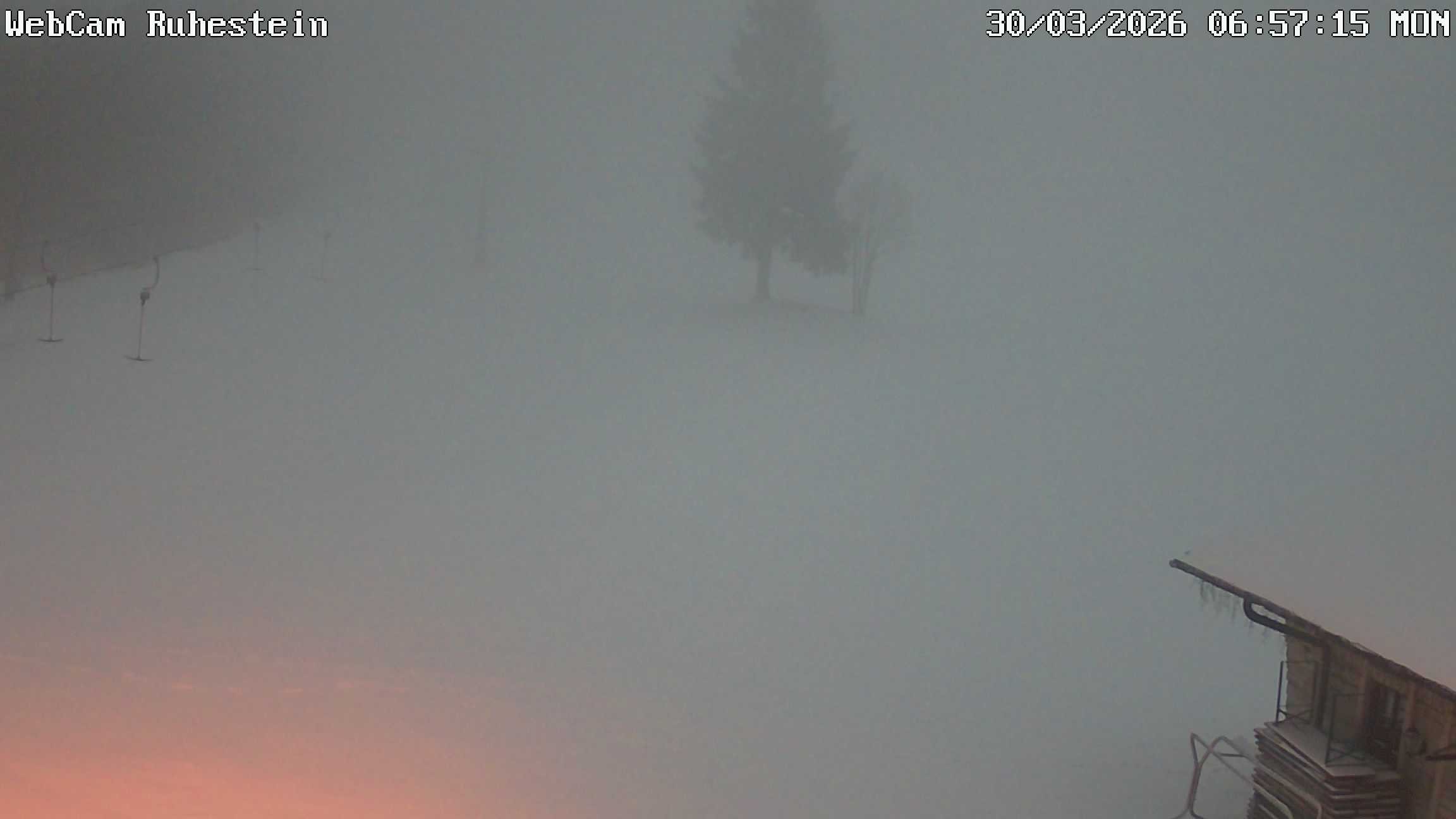 Archiv Foto Webcam Baiersbronn: Skilift Ruhestein