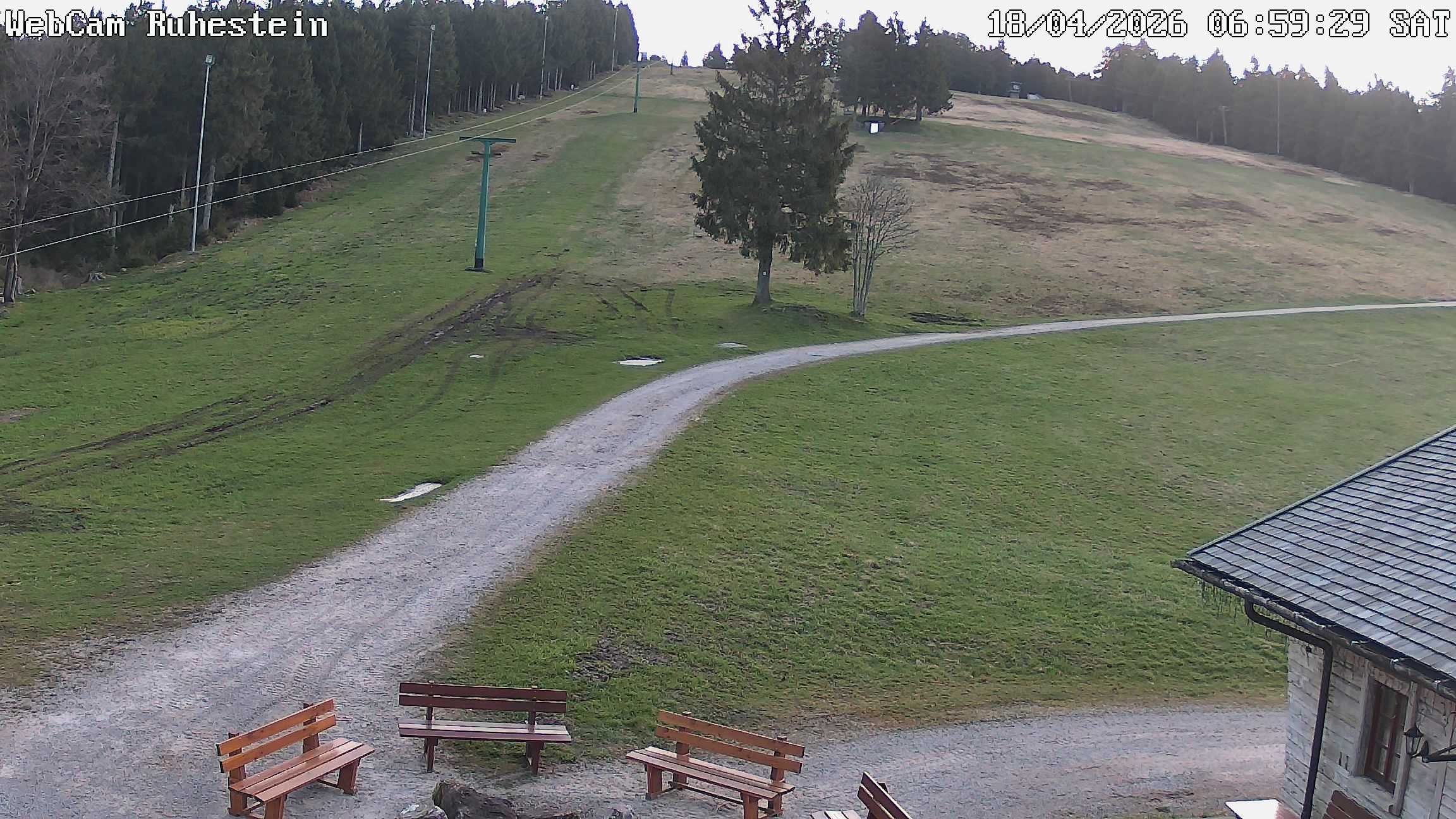 Archived image Webcam Baiersbronn: ski lift Ruhestein