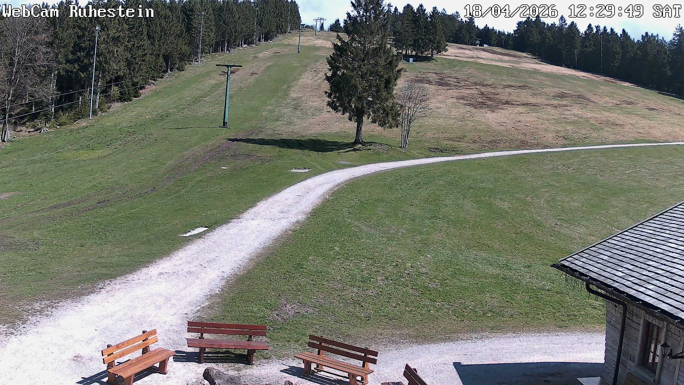 Archived image Webcam Baiersbronn: ski lift Ruhestein