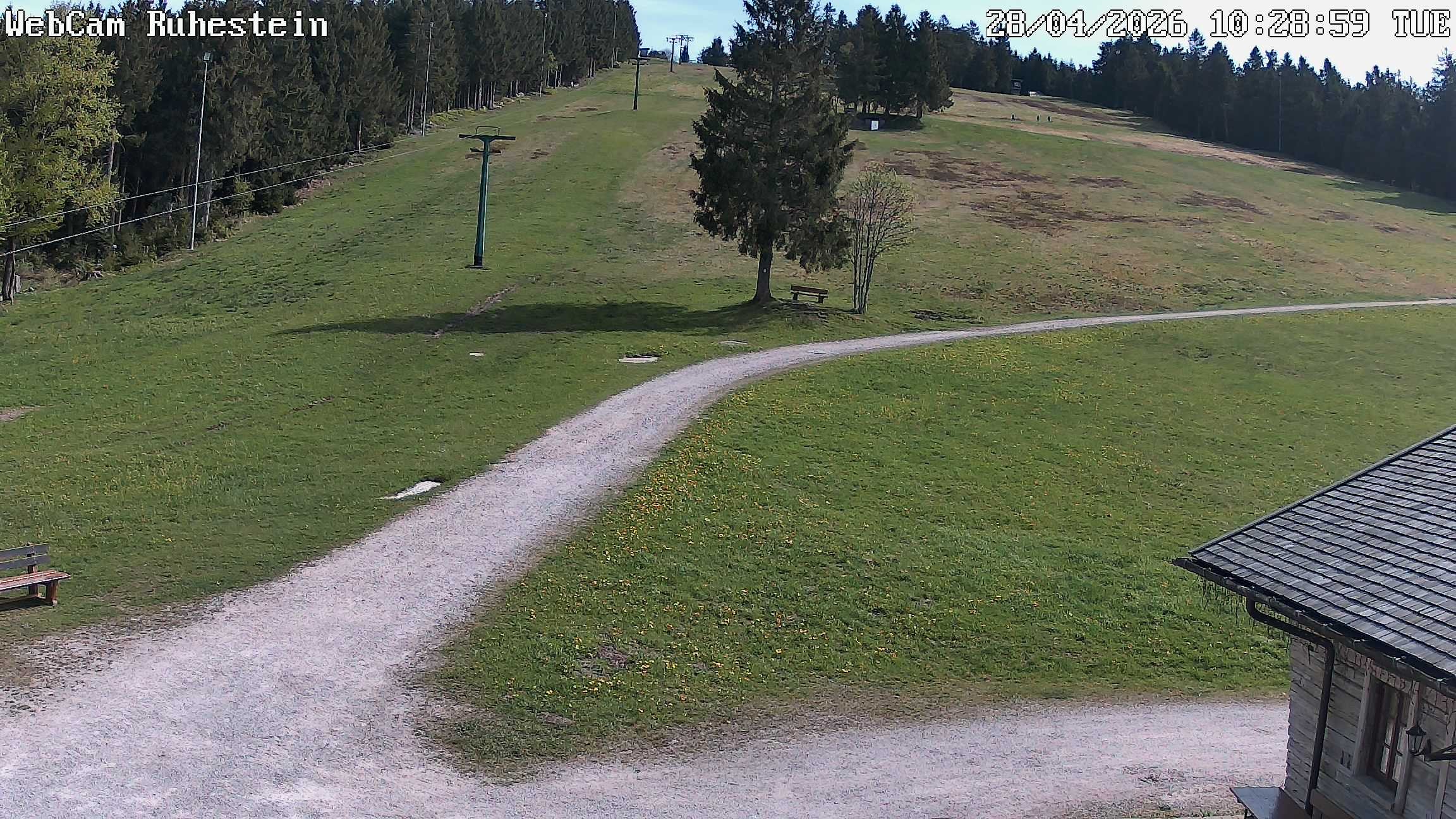 Archiv Foto Webcam Baiersbronn: Skilift Ruhestein