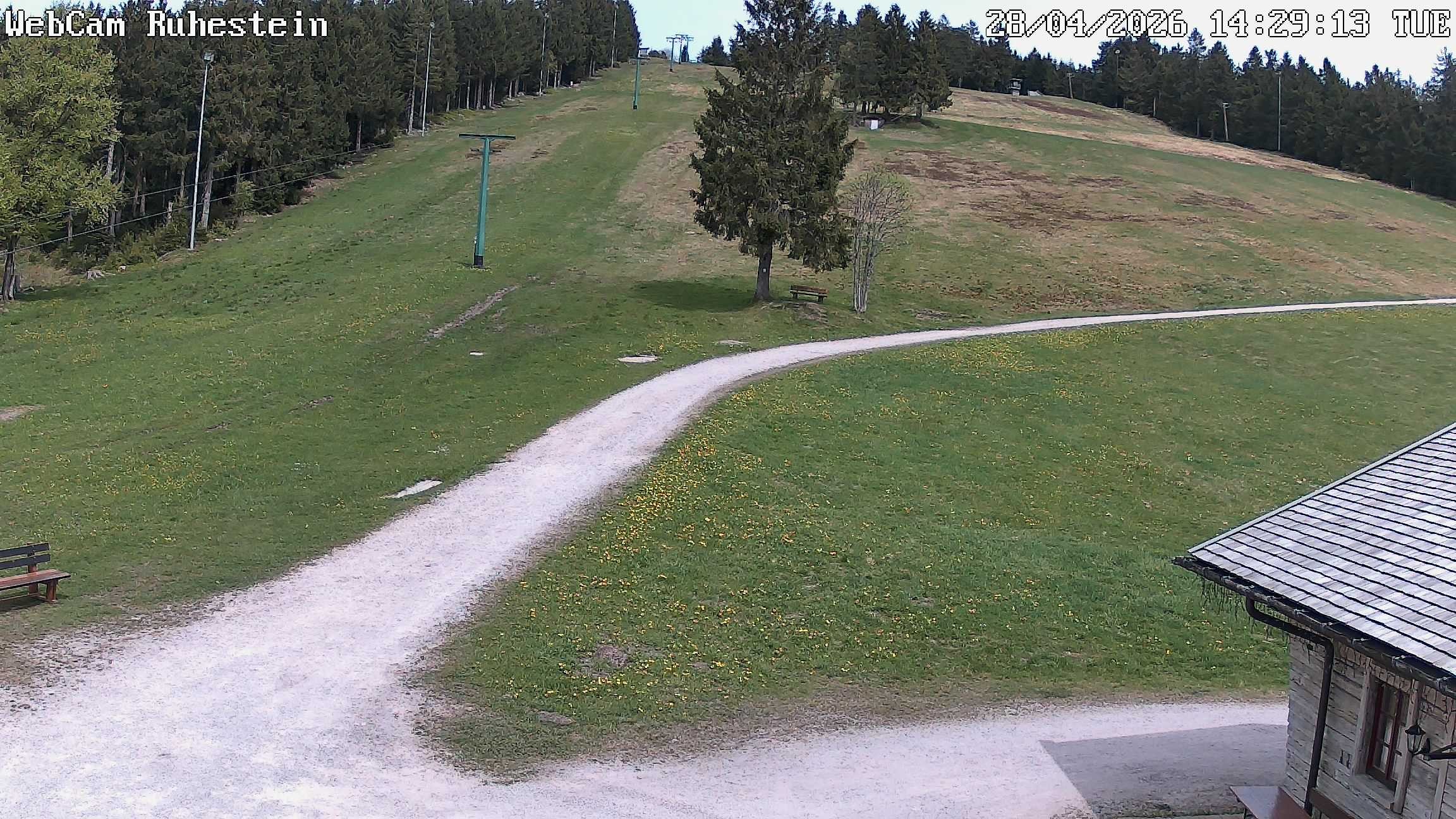 Archiv Foto Webcam Baiersbronn: Skilift Ruhestein