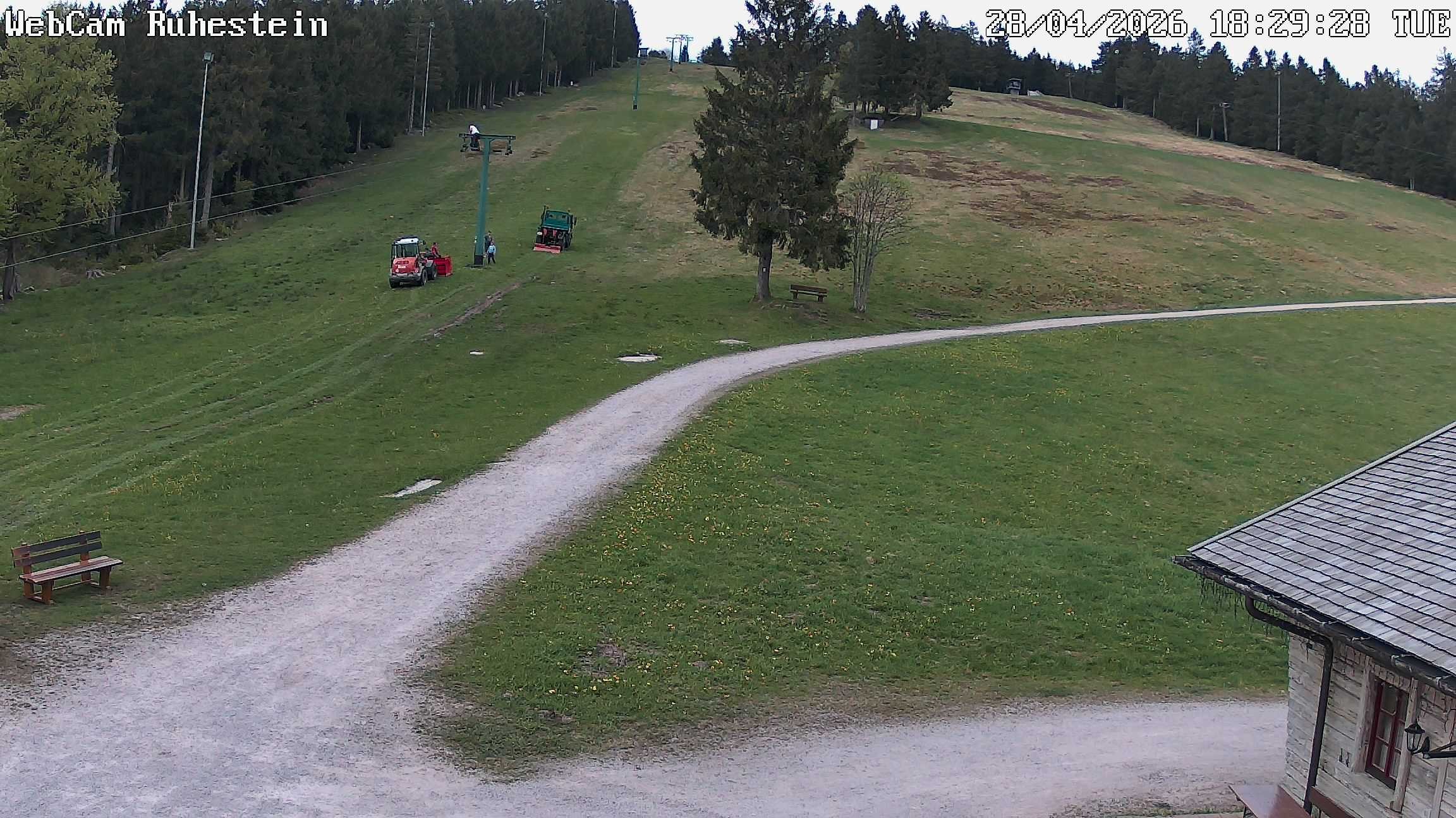 Archiv Foto Webcam Baiersbronn: Skilift Ruhestein