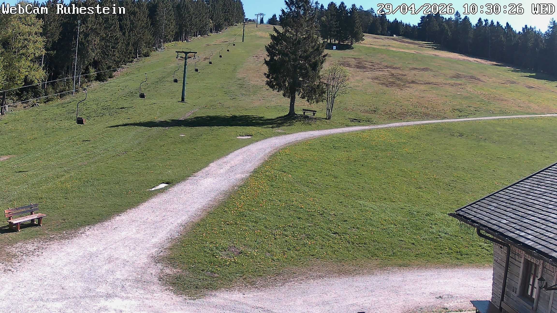 Archiv Foto Webcam Baiersbronn: Skilift Ruhestein