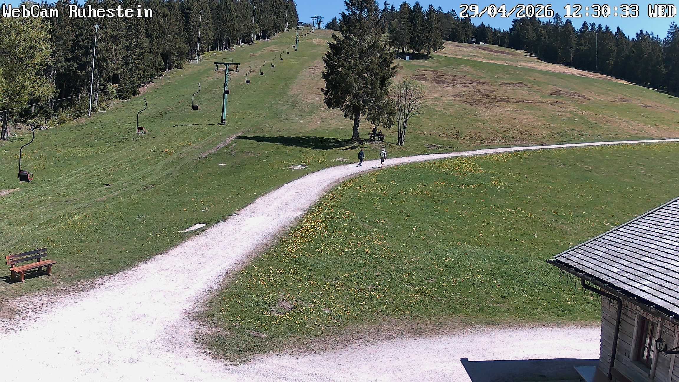 Archiv Foto Webcam Baiersbronn: Skilift Ruhestein