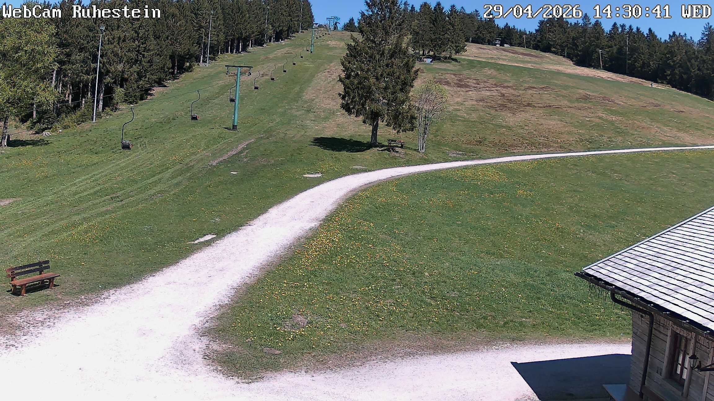 Archiv Foto Webcam Baiersbronn: Skilift Ruhestein