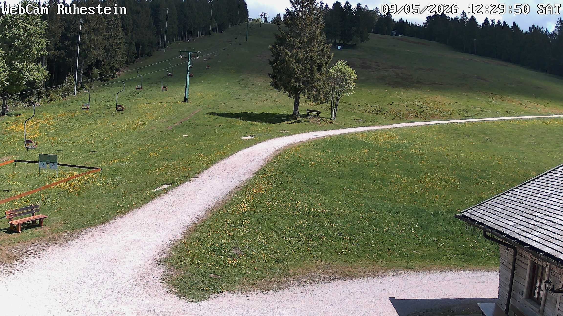 Archiv Foto Webcam Baiersbronn: Skilift Ruhestein
