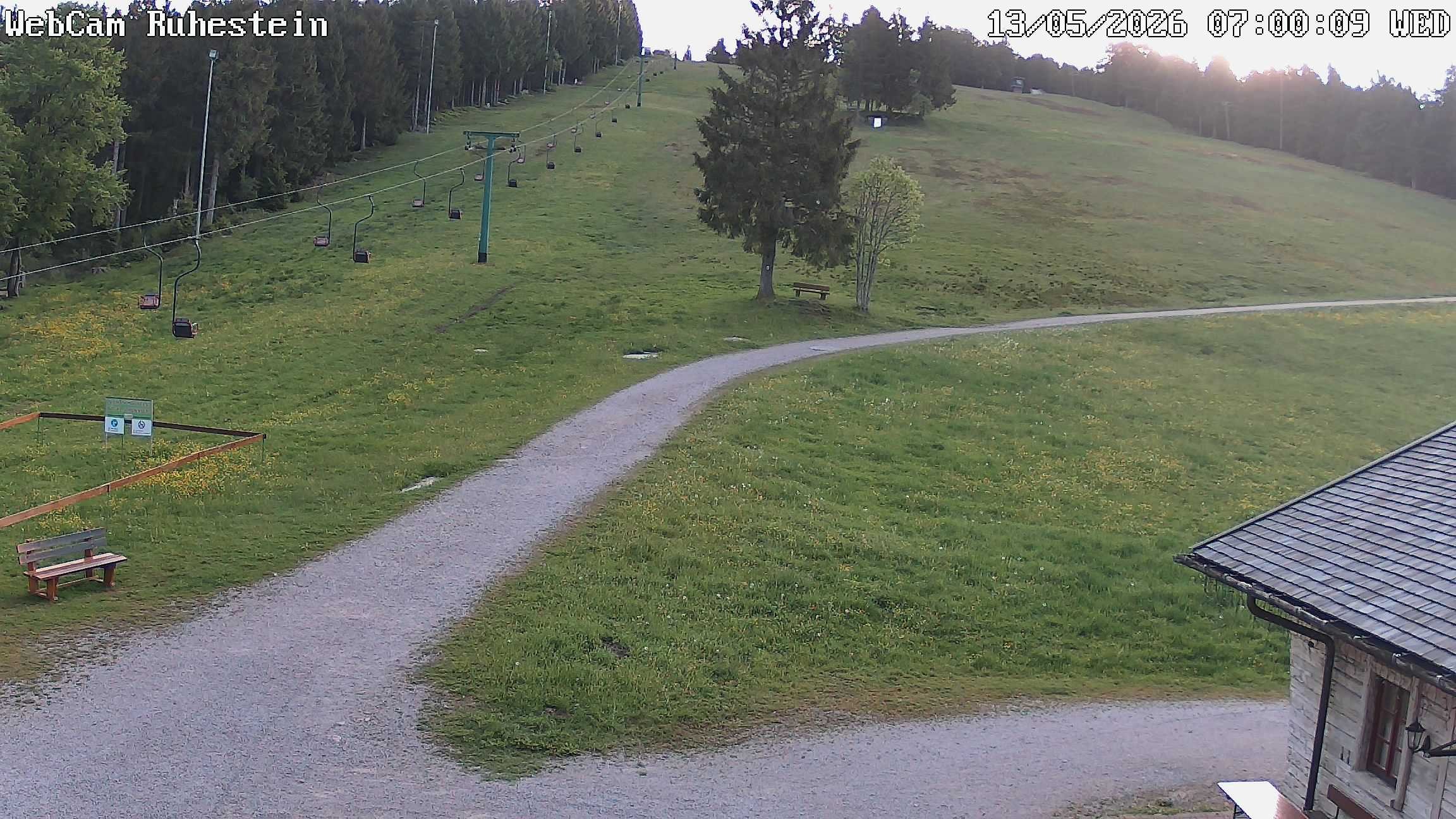 Archiv Foto Webcam Baiersbronn: Skilift Ruhestein
