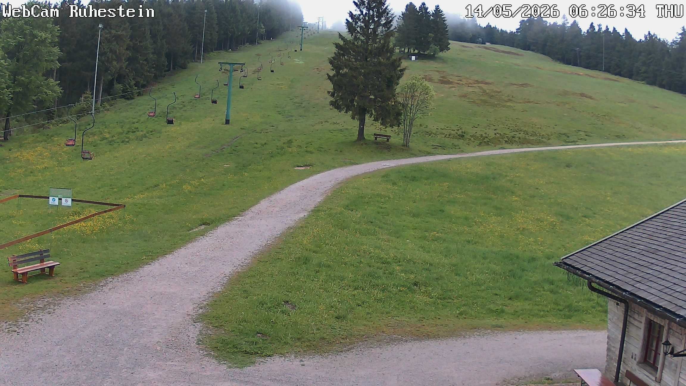 Archiv Foto Webcam Baiersbronn: Skilift Ruhestein