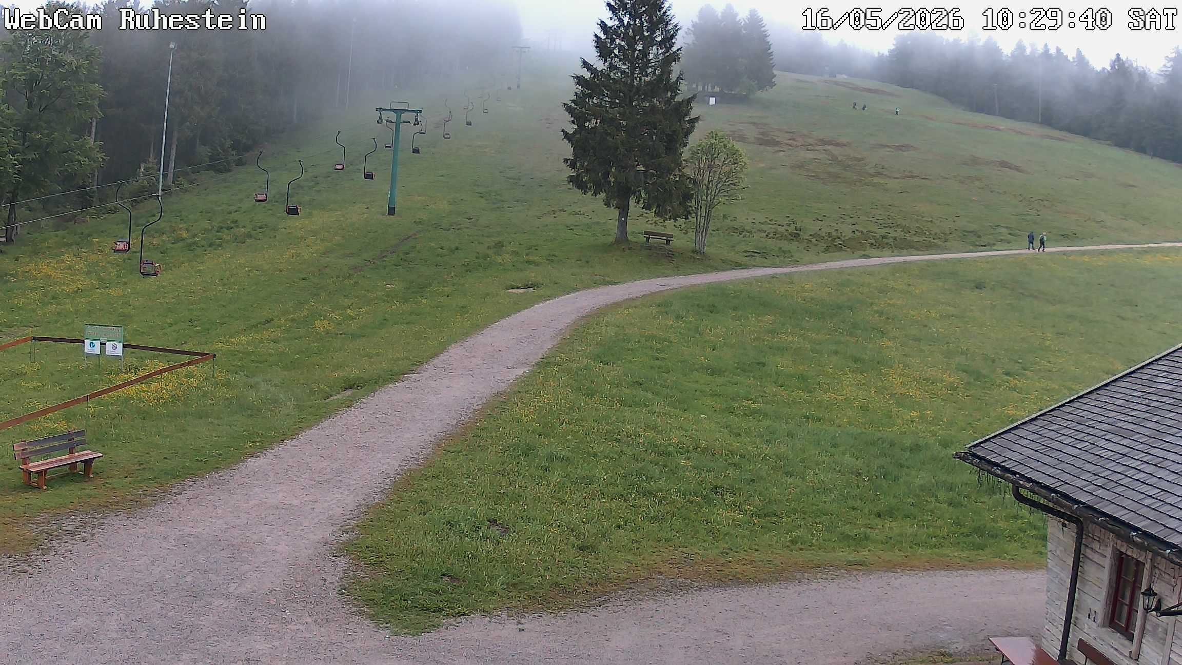 Archived image Webcam Baiersbronn: ski lift Ruhestein