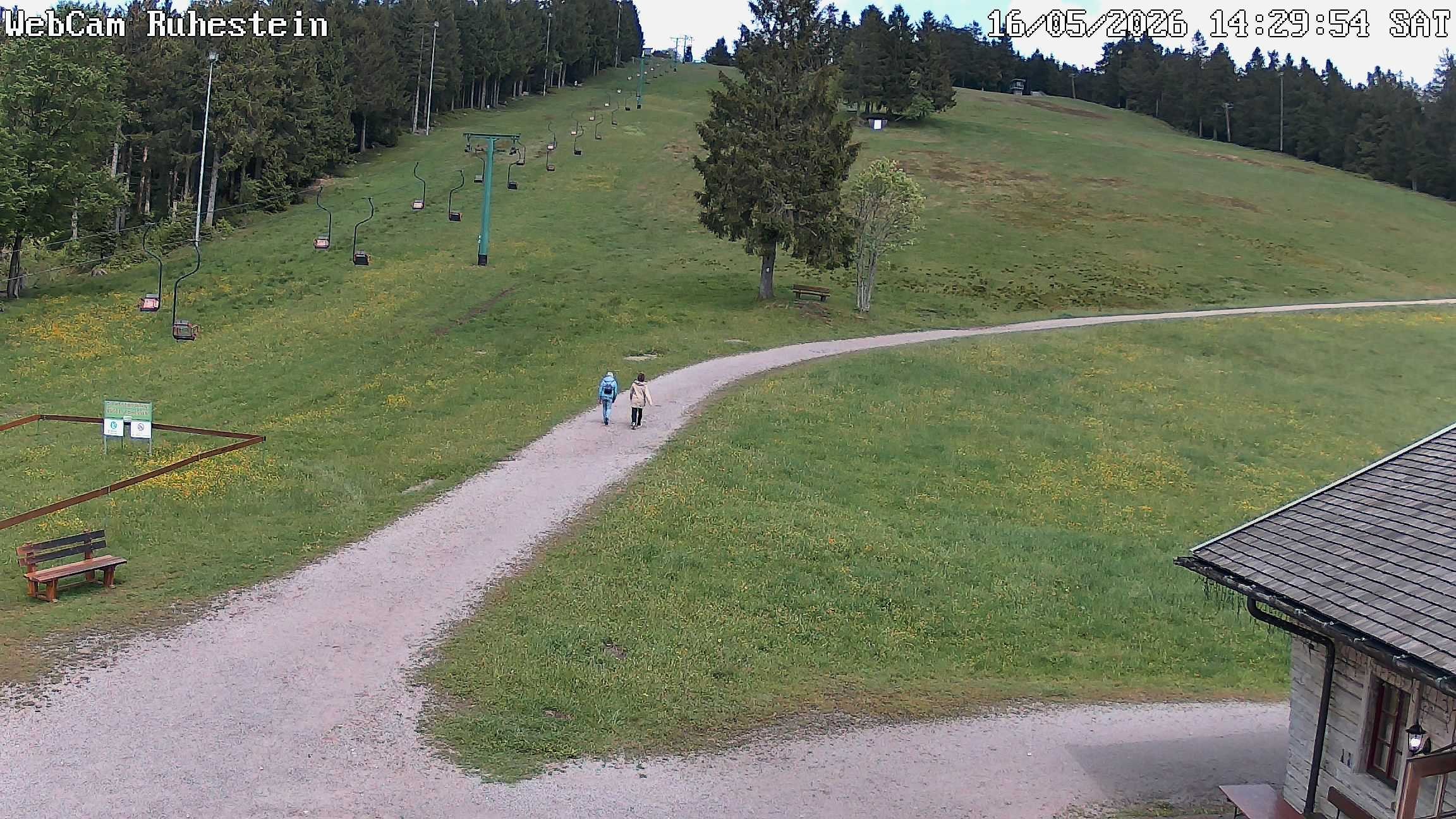 Archived image Webcam Baiersbronn: ski lift Ruhestein
