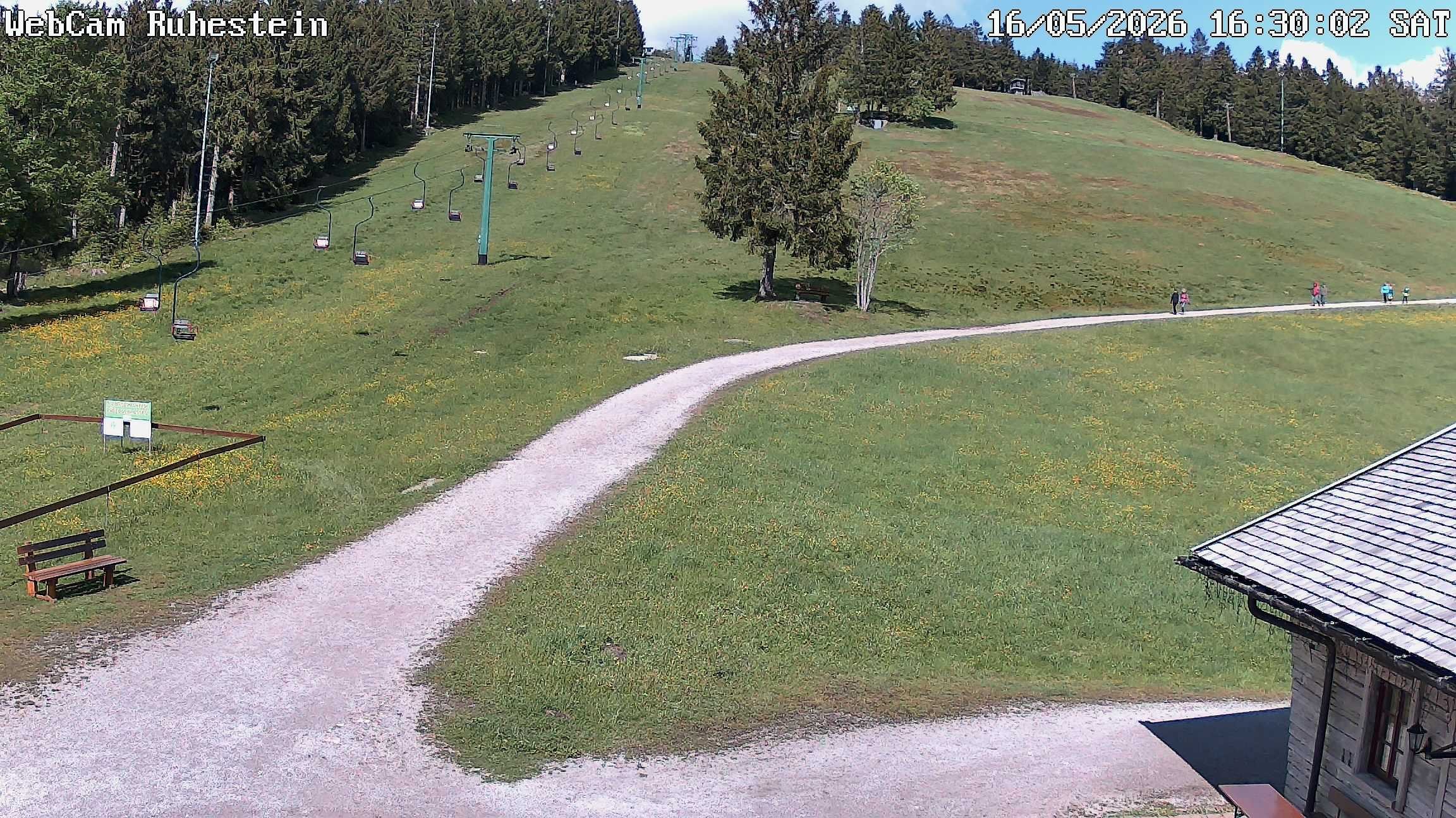 Archived image Webcam Baiersbronn: ski lift Ruhestein