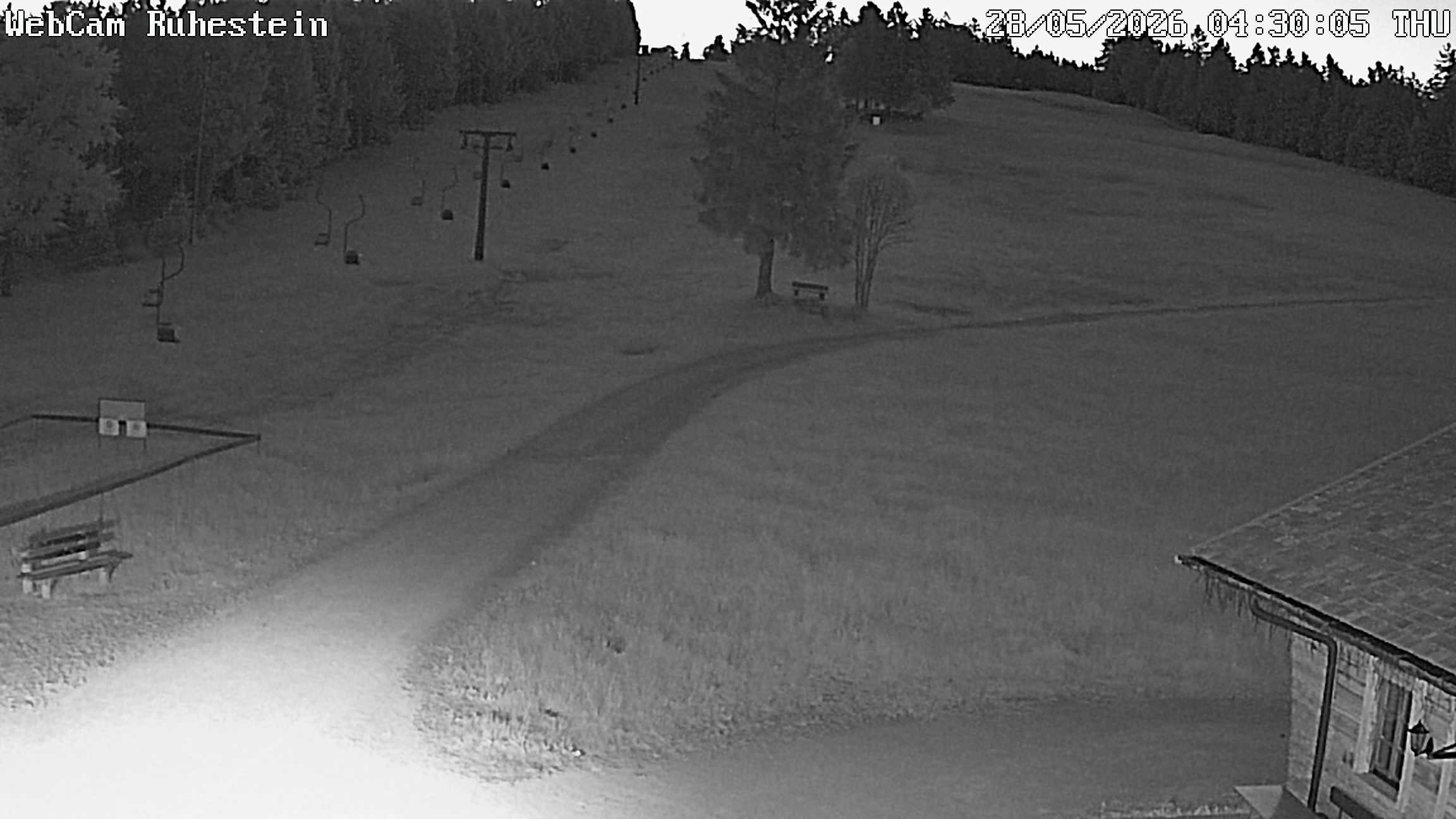 Archived image Webcam Baiersbronn: ski lift Ruhestein