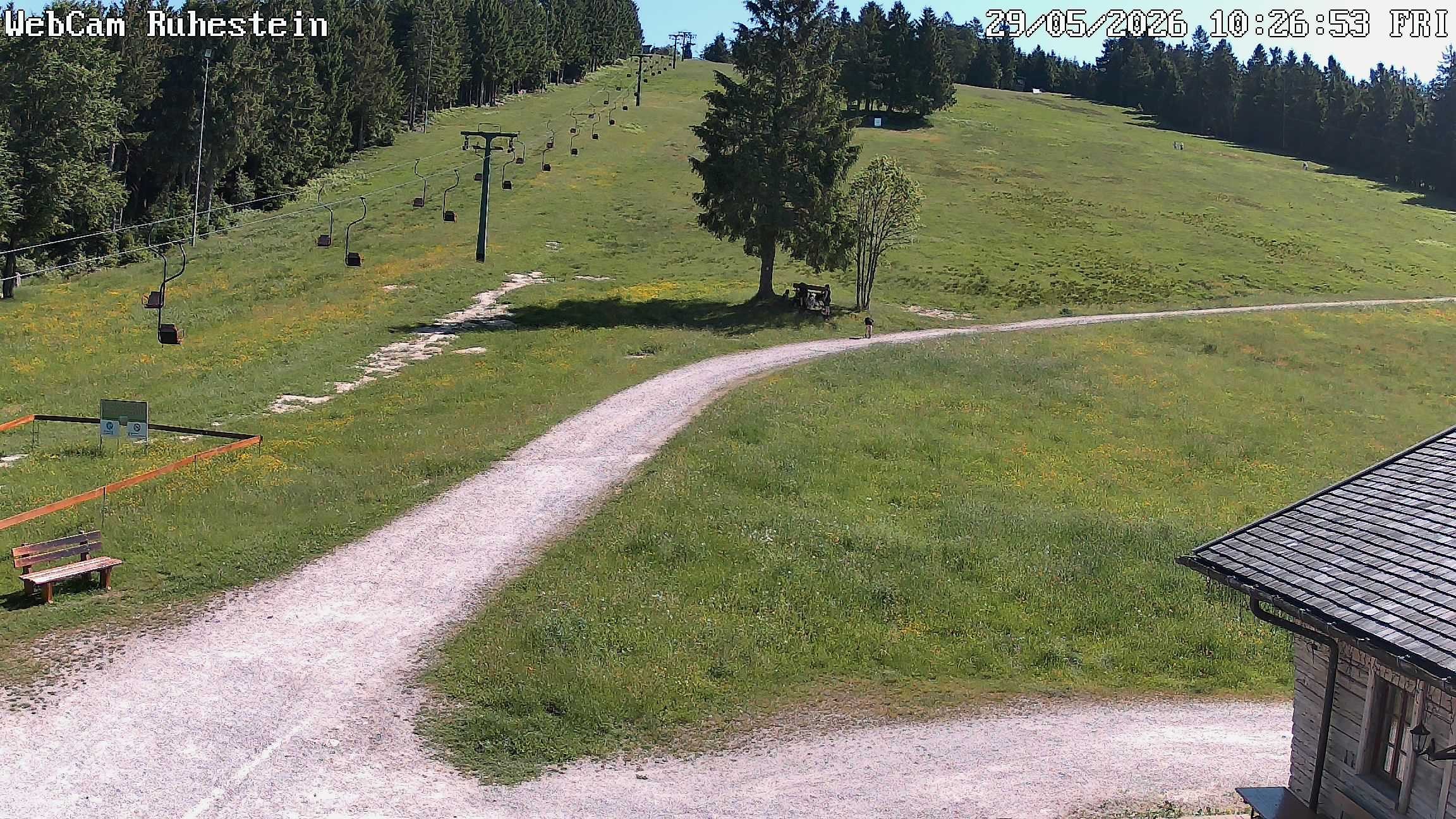 Archiv Foto Webcam Baiersbronn: Skilift Ruhestein