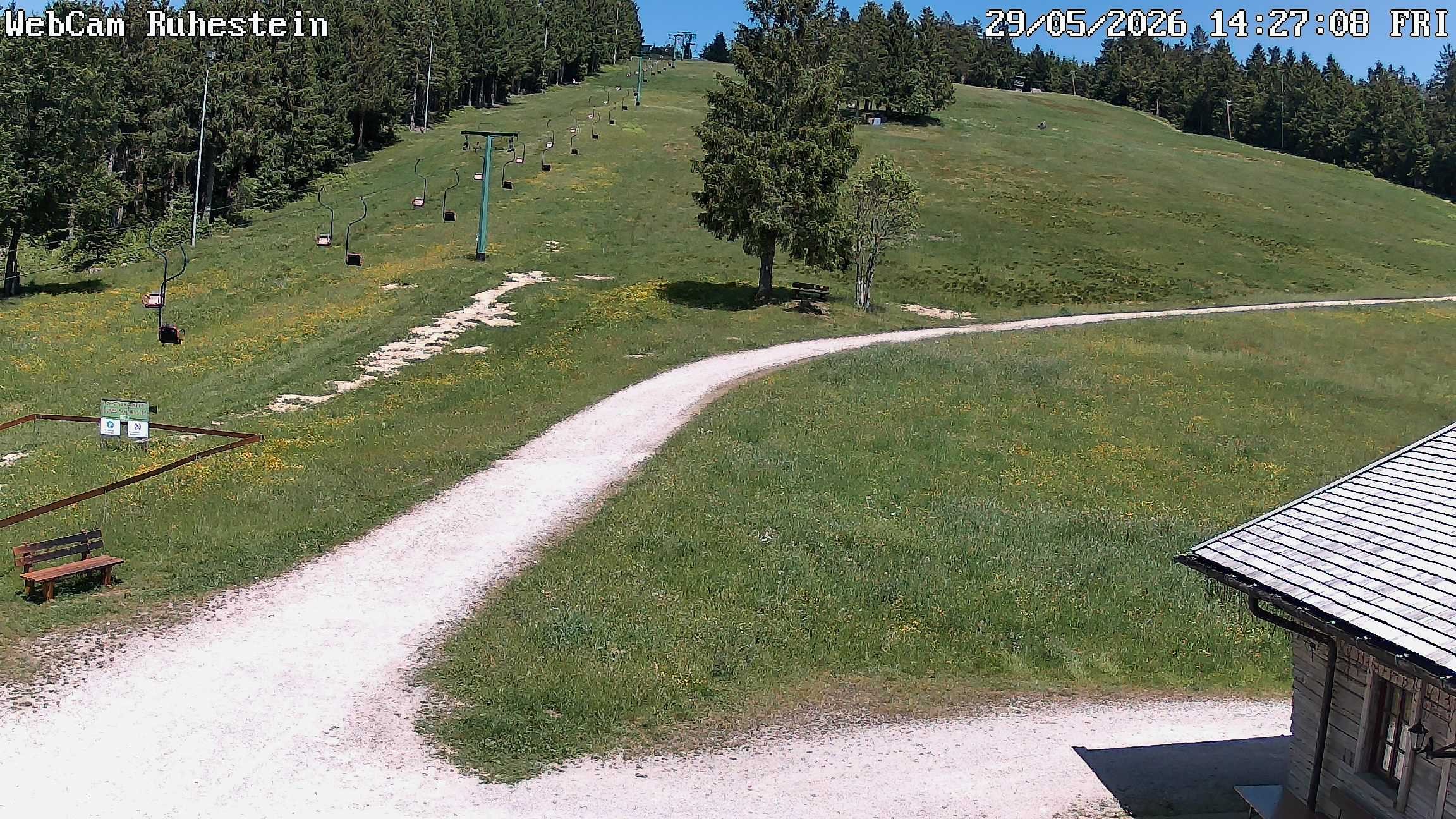 Archiv Foto Webcam Baiersbronn: Skilift Ruhestein