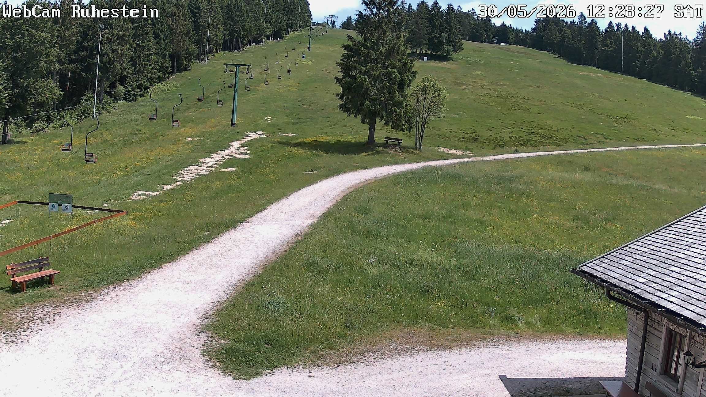 Archived image Webcam Baiersbronn: ski lift Ruhestein