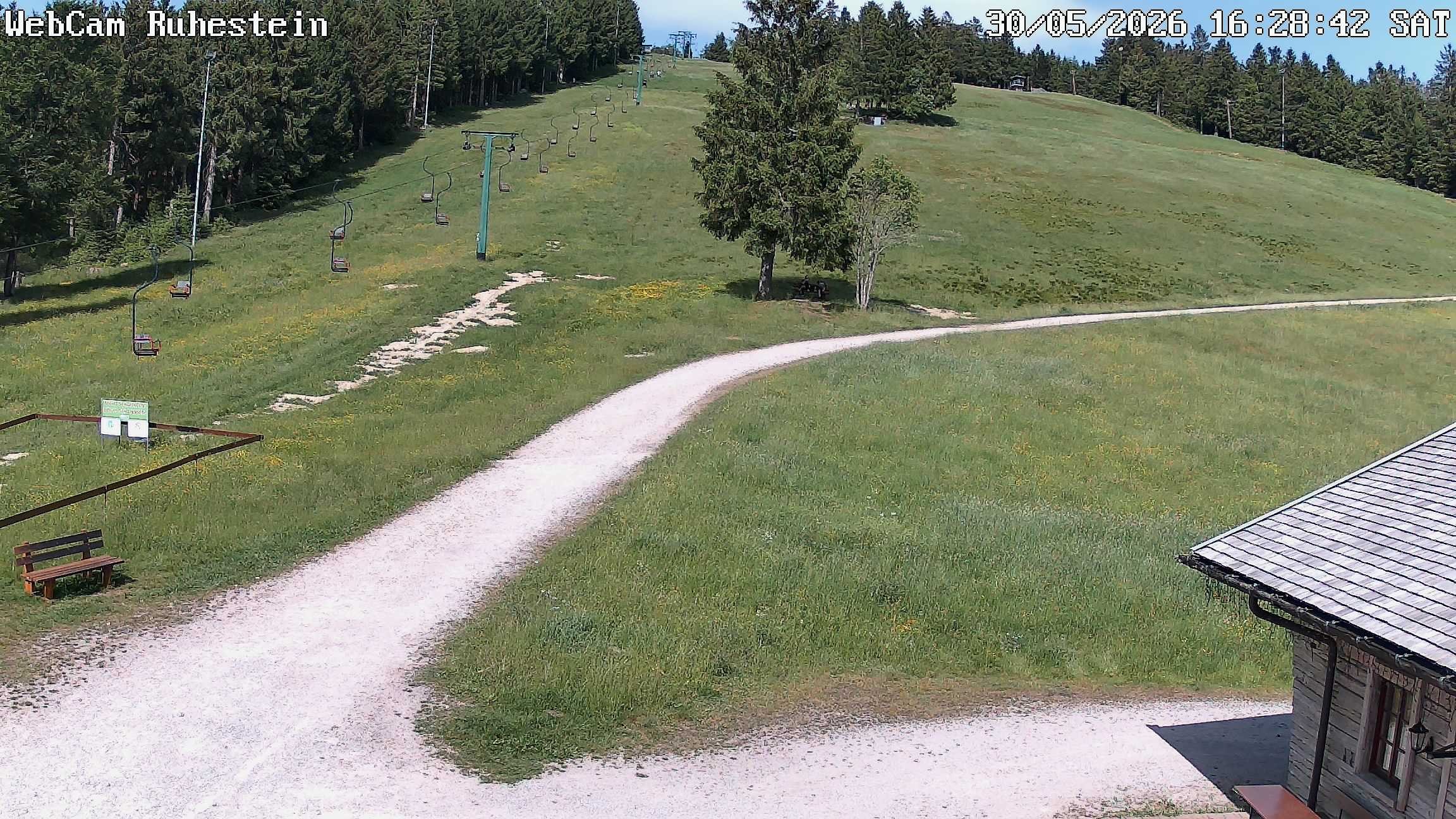 Archiv Foto Webcam Baiersbronn: Skilift Ruhestein