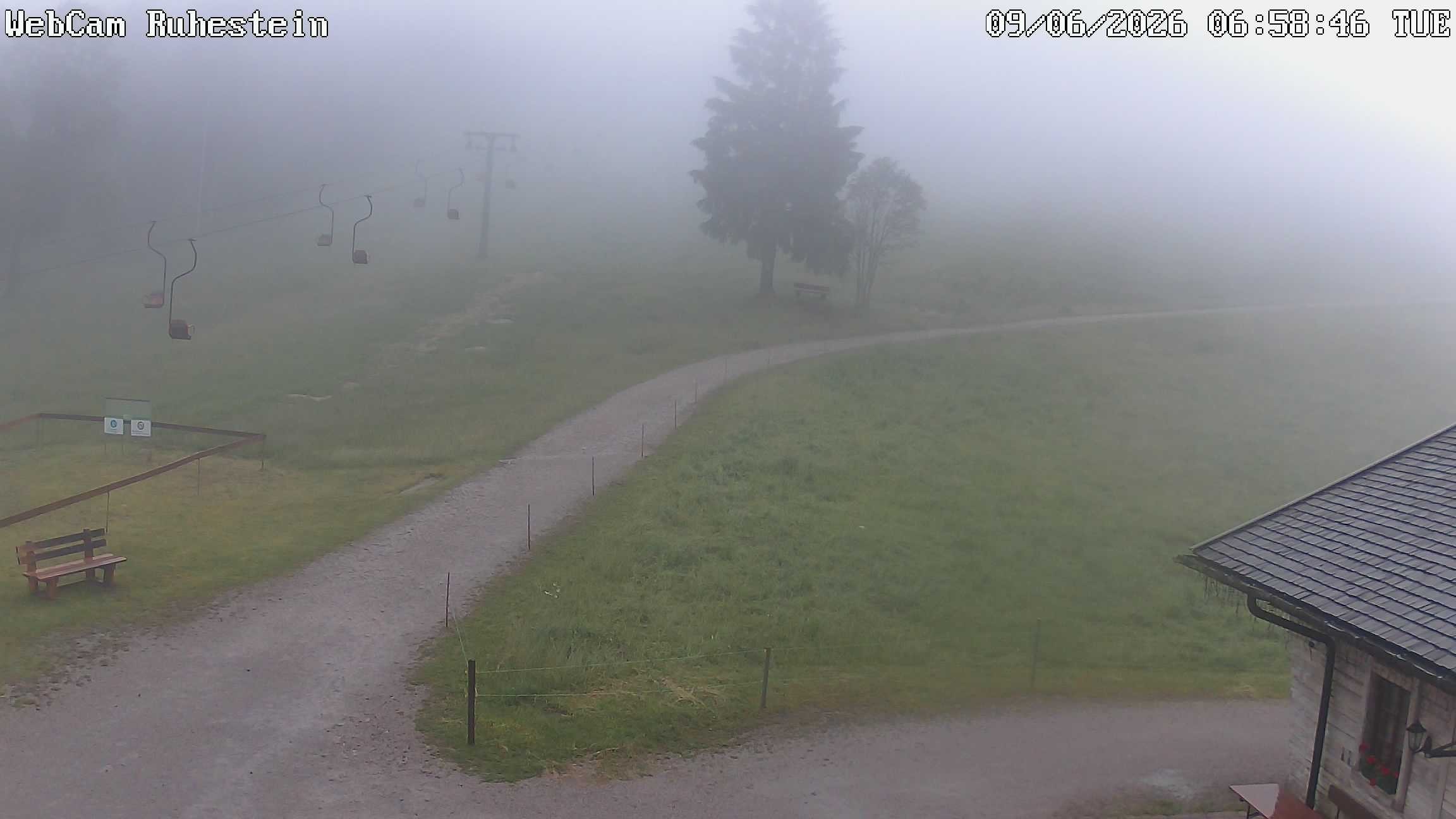 Archiv Foto Webcam Baiersbronn: Skilift Ruhestein