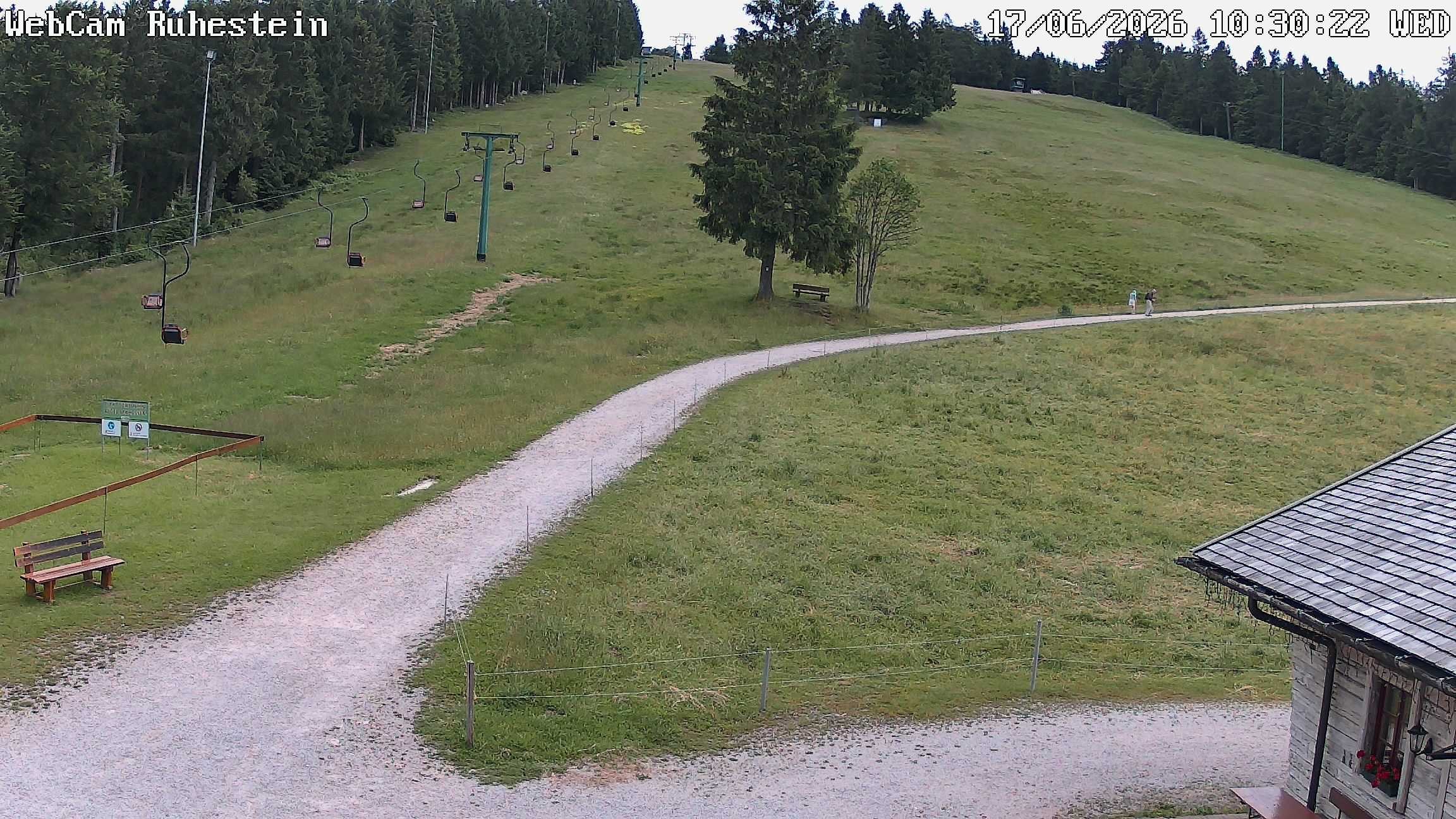 Archived image Webcam Baiersbronn: ski lift Ruhestein