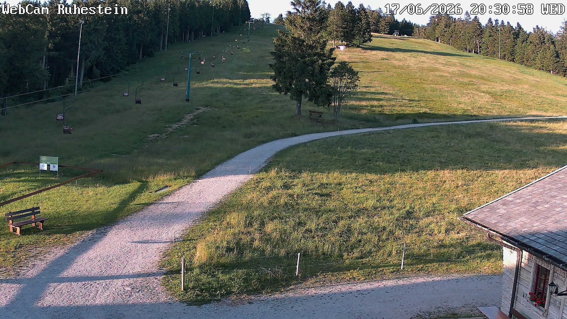 Archived image Webcam Baiersbronn: ski lift Ruhestein
