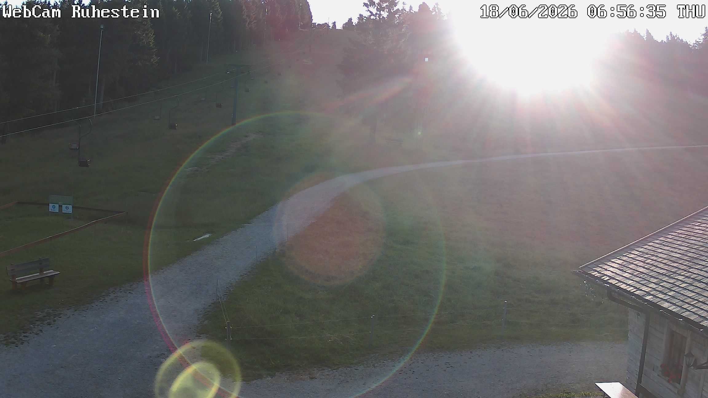 Archiv Foto Webcam Baiersbronn: Skilift Ruhestein