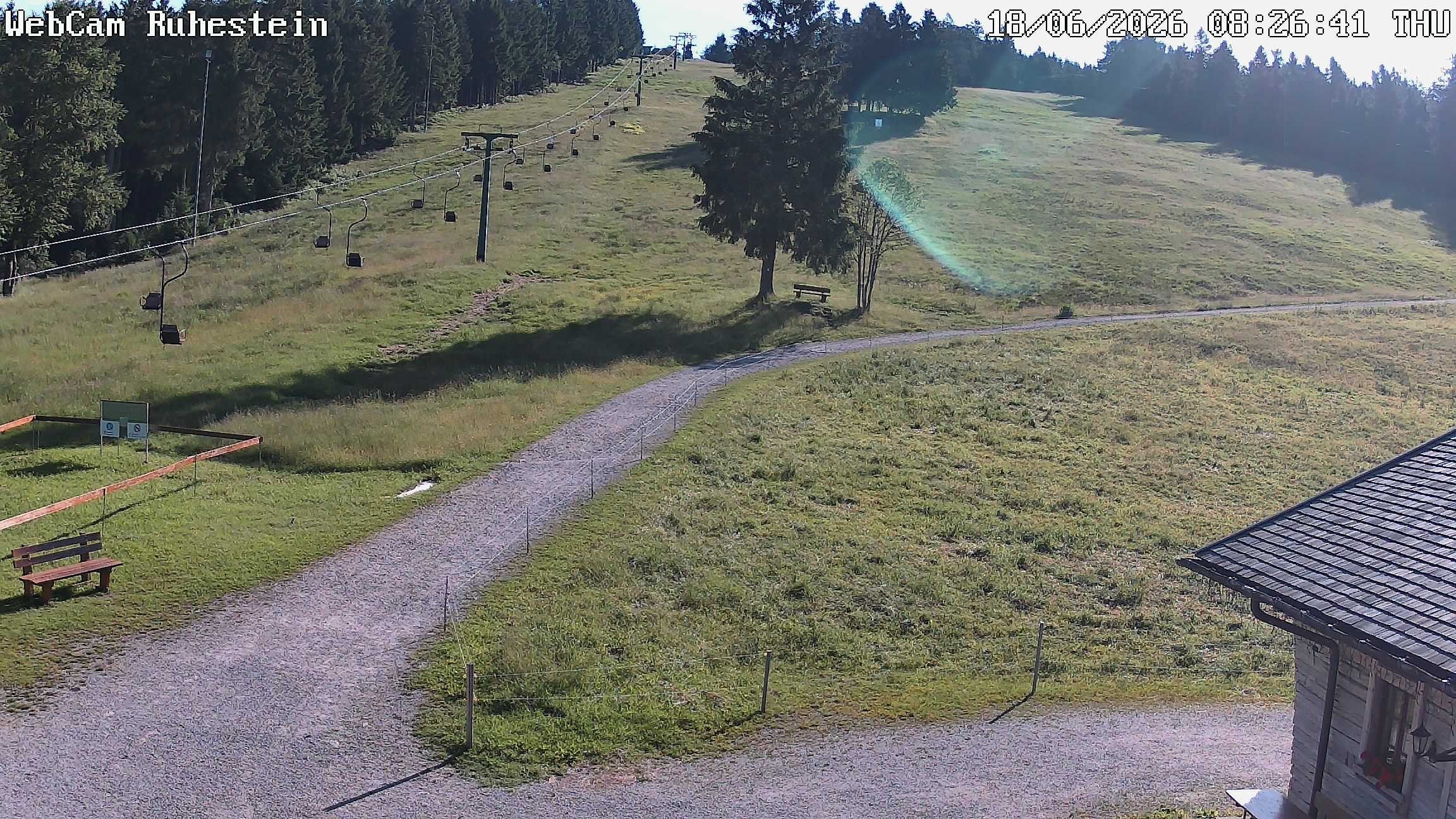 Archiv Foto Webcam Baiersbronn: Skilift Ruhestein